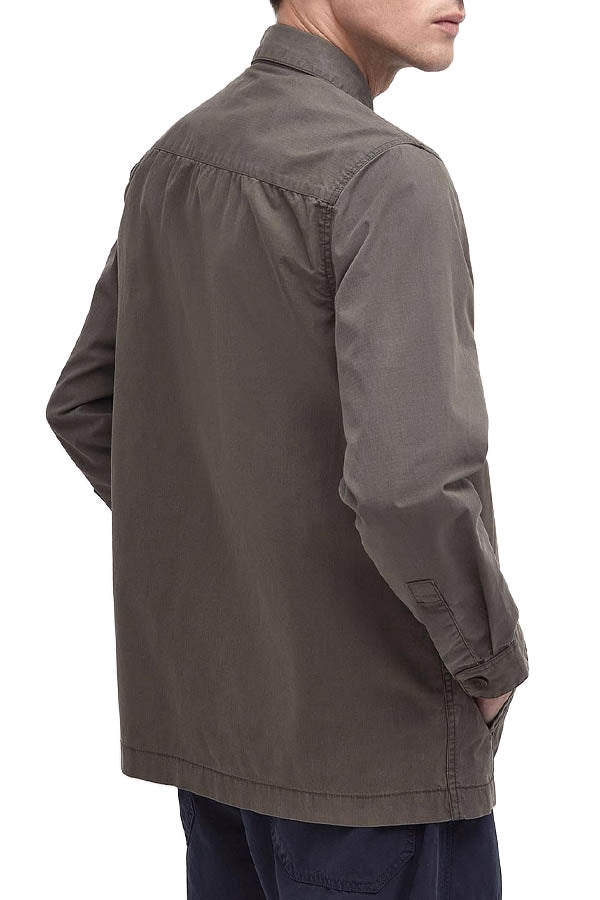 Barbour Overshirt Bidlam Grigio