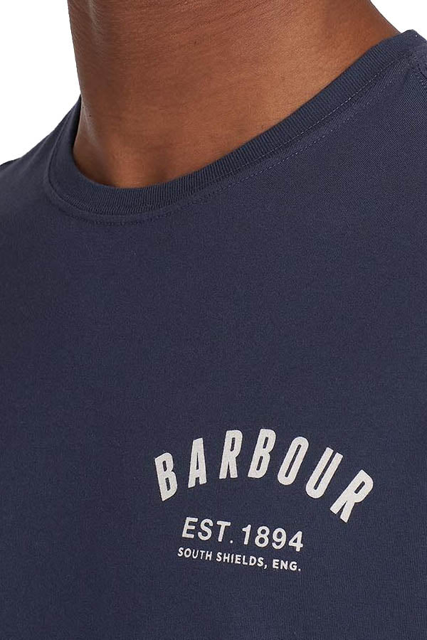T-SHIRT Blu Barbour