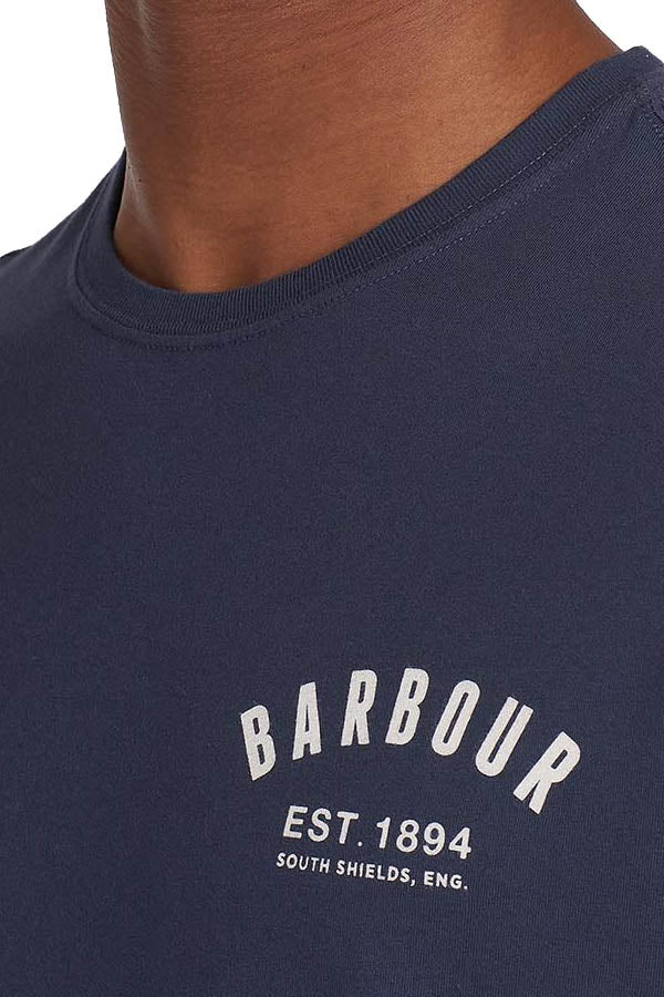 Barbour Preppy T-Shirt Blu