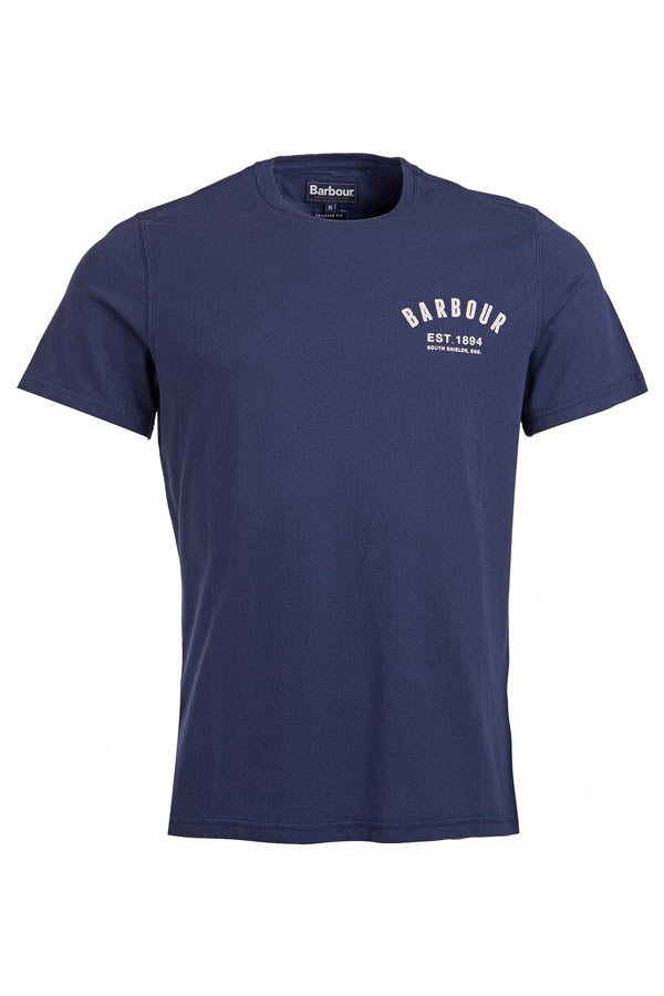 Barbour Preppy T-Shirt Blu