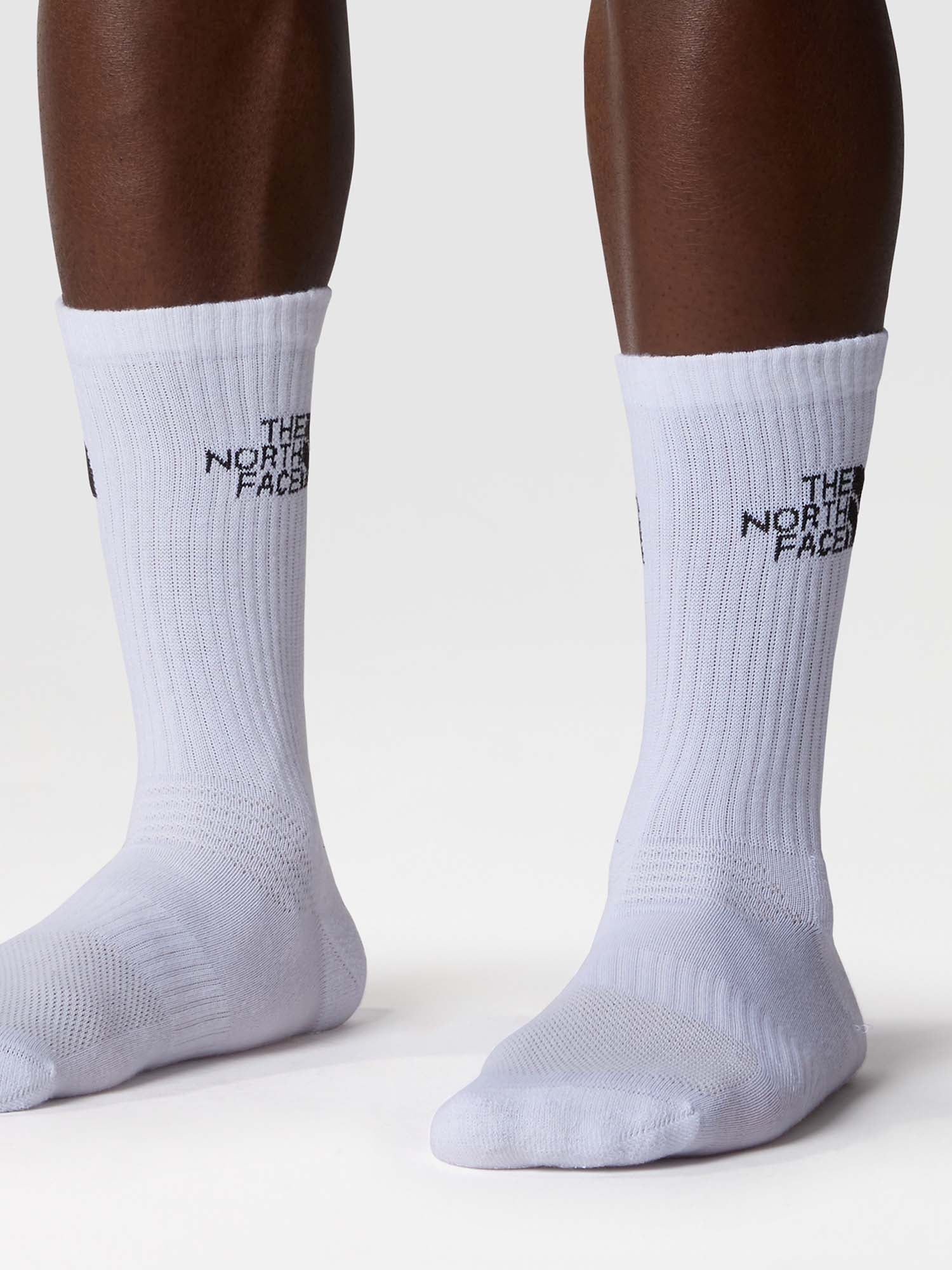 The North Face Calze Multi Sport Cushion Crew Bianco