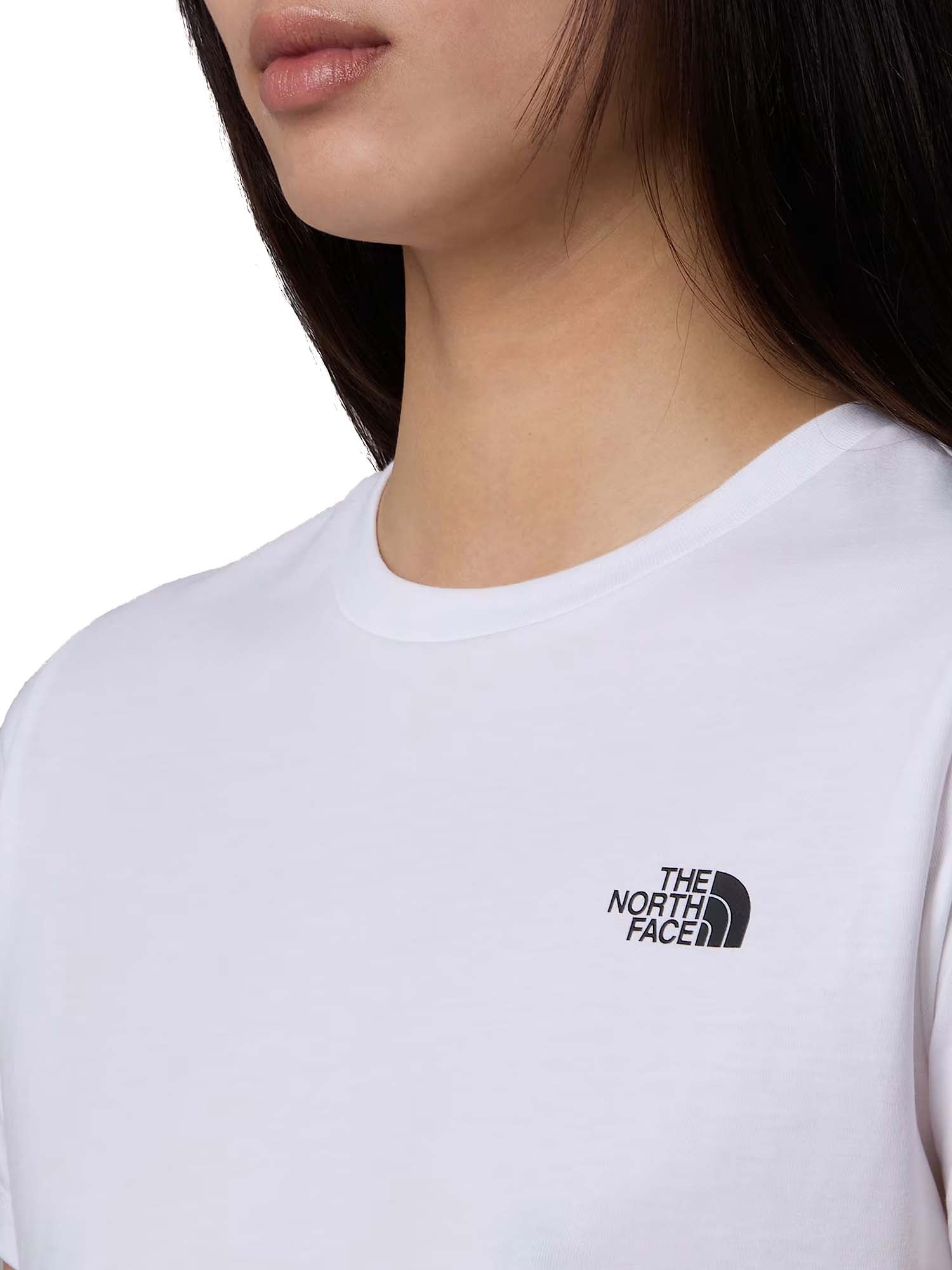 The North Face T-Shirt Simple Dome Bianco