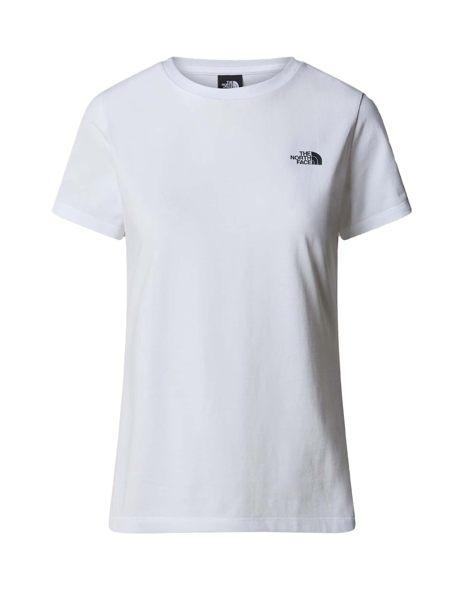 The North Face T-Shirt Simple Dome Bianco