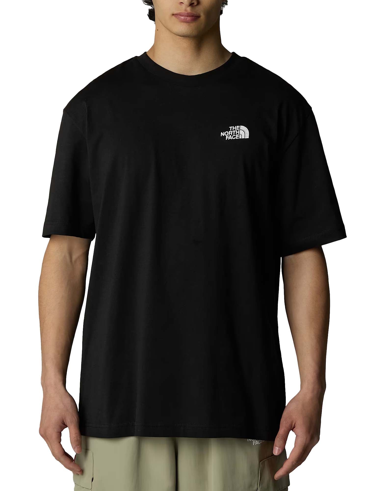 The North Face T-Shirt Oversize Simple Dome Nero