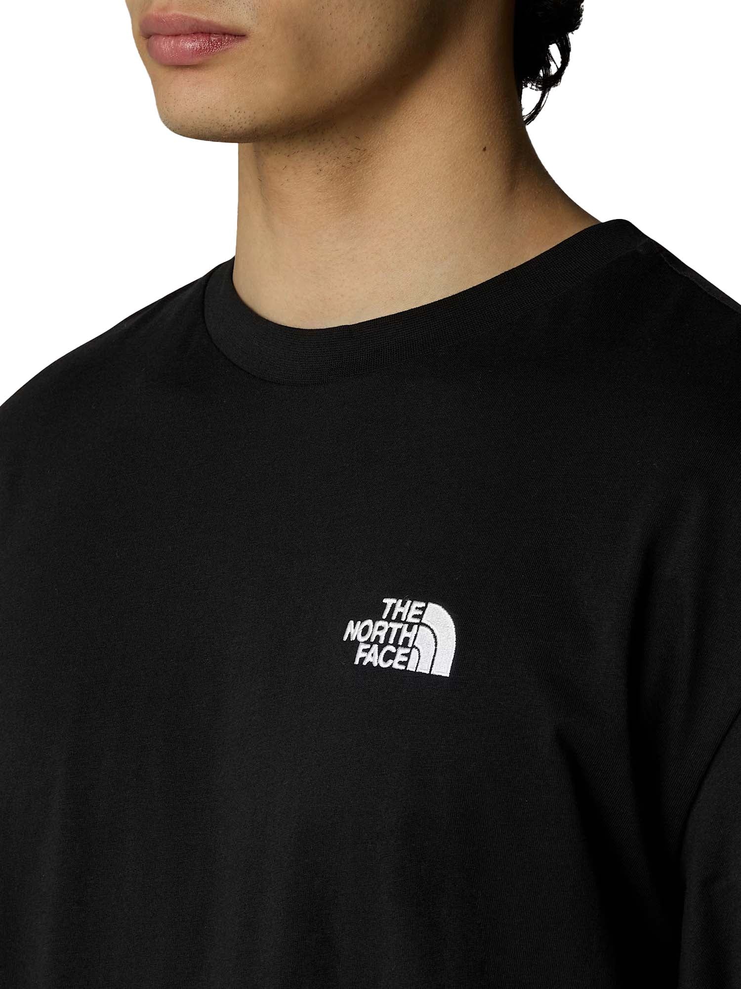 The North Face T-Shirt Oversize Simple Dome Nero