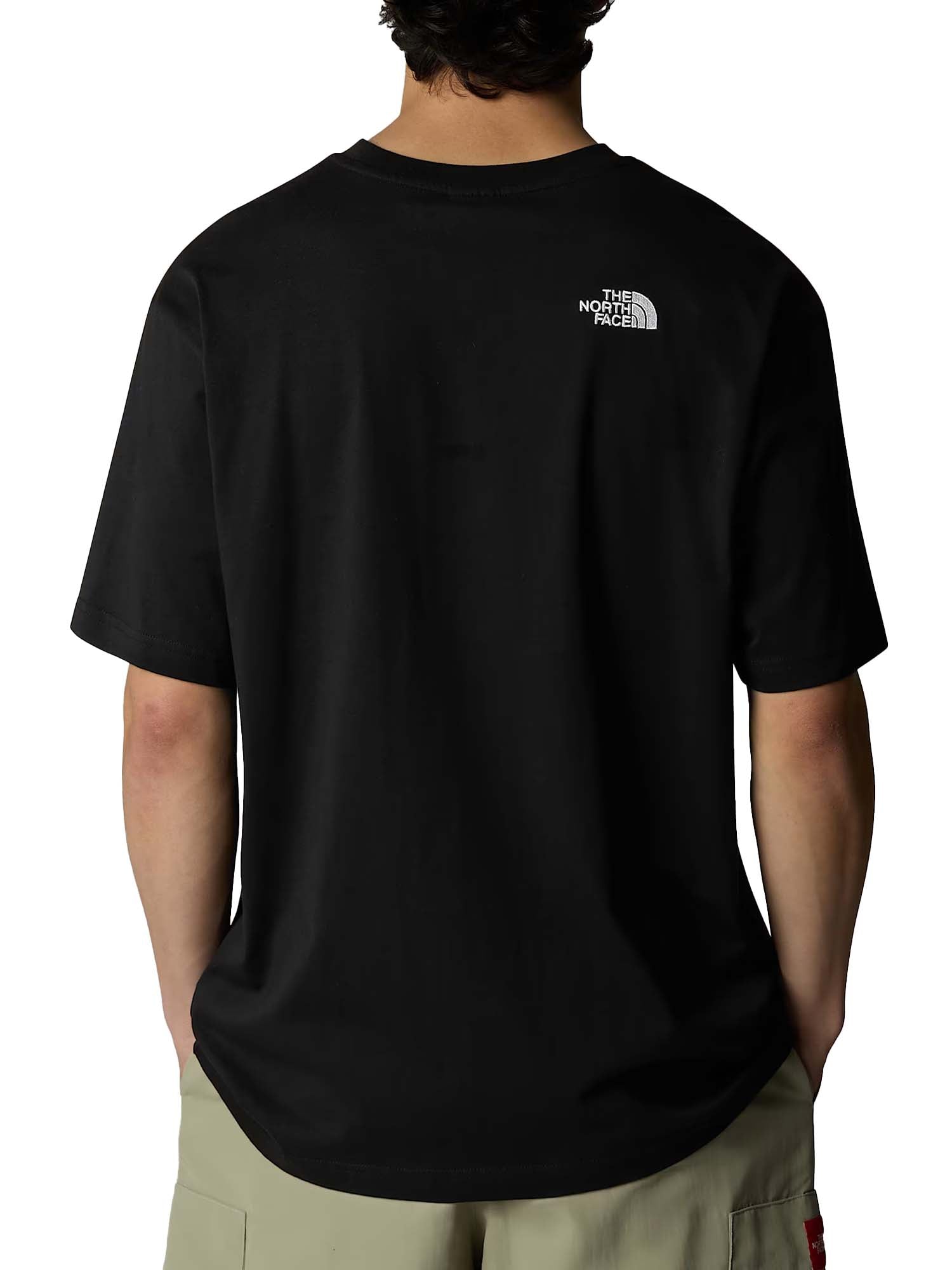 The North Face T-Shirt Oversize Simple Dome Nero