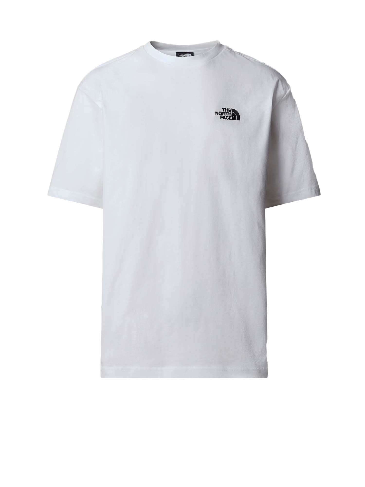 The North Face T-Shirt Oversize Simple Dome Bianco