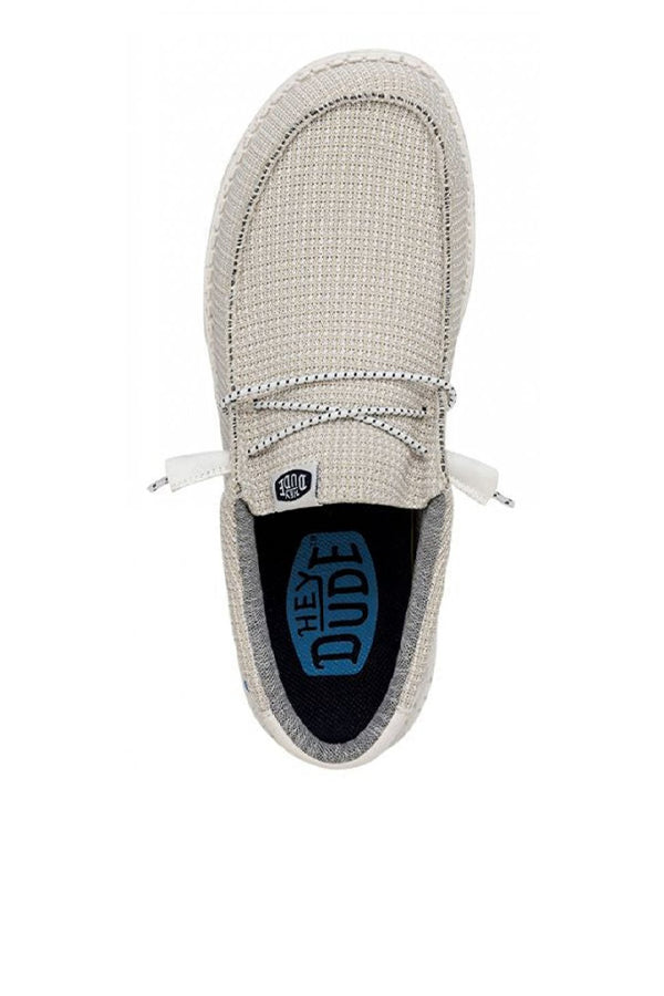 Hey Dude Wally Sport Mesh Bianco