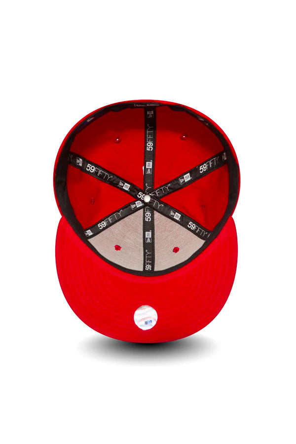 New Era Cappellino LA Dodgers 59FIFTY Essential Rosso
