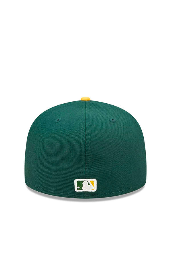 New Era Cappellino 59FIFTY Fitted Oakland Athletics MLB Verde Verde
