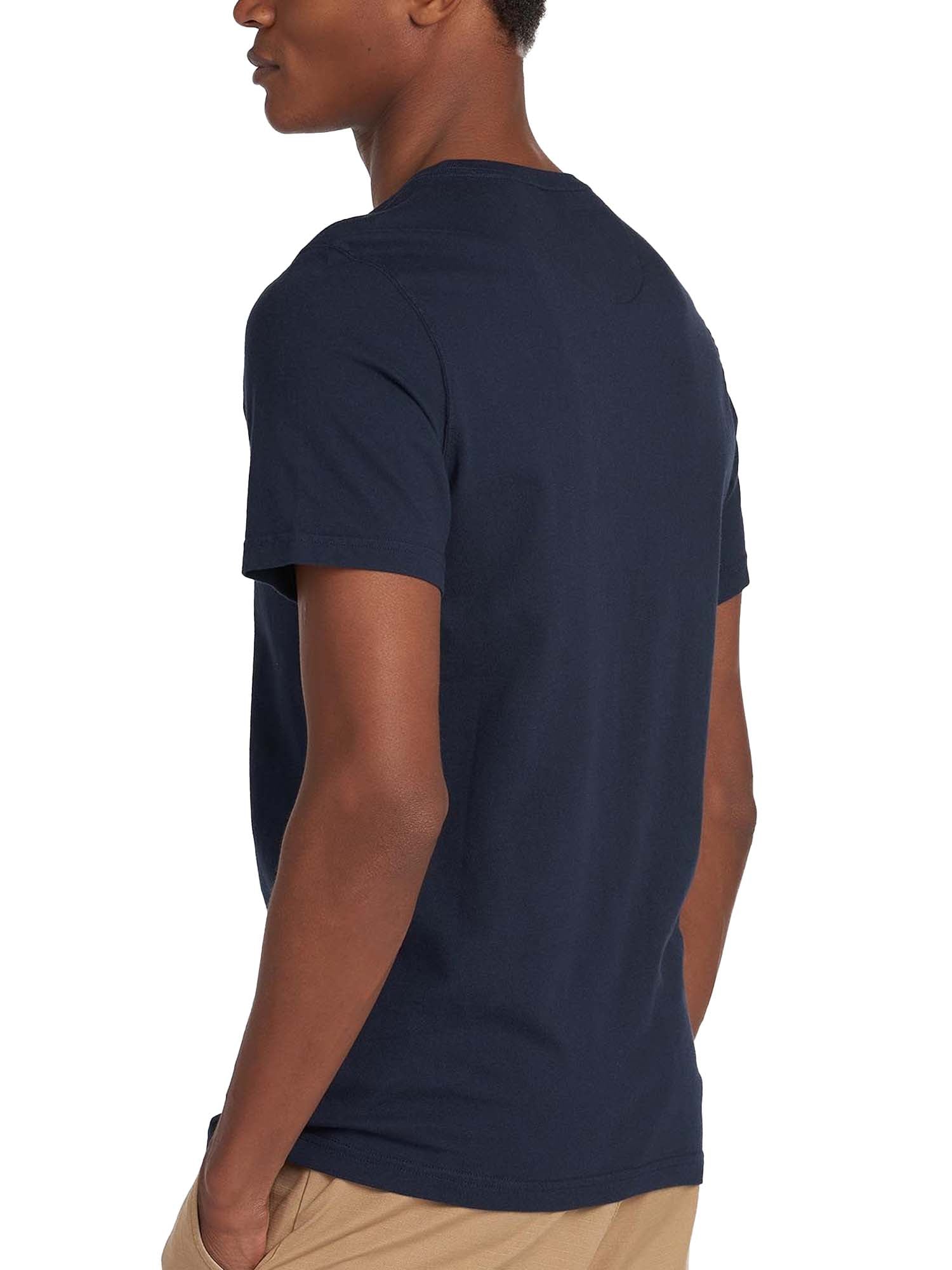 Barbour T-shirt sportiva Essential Blu