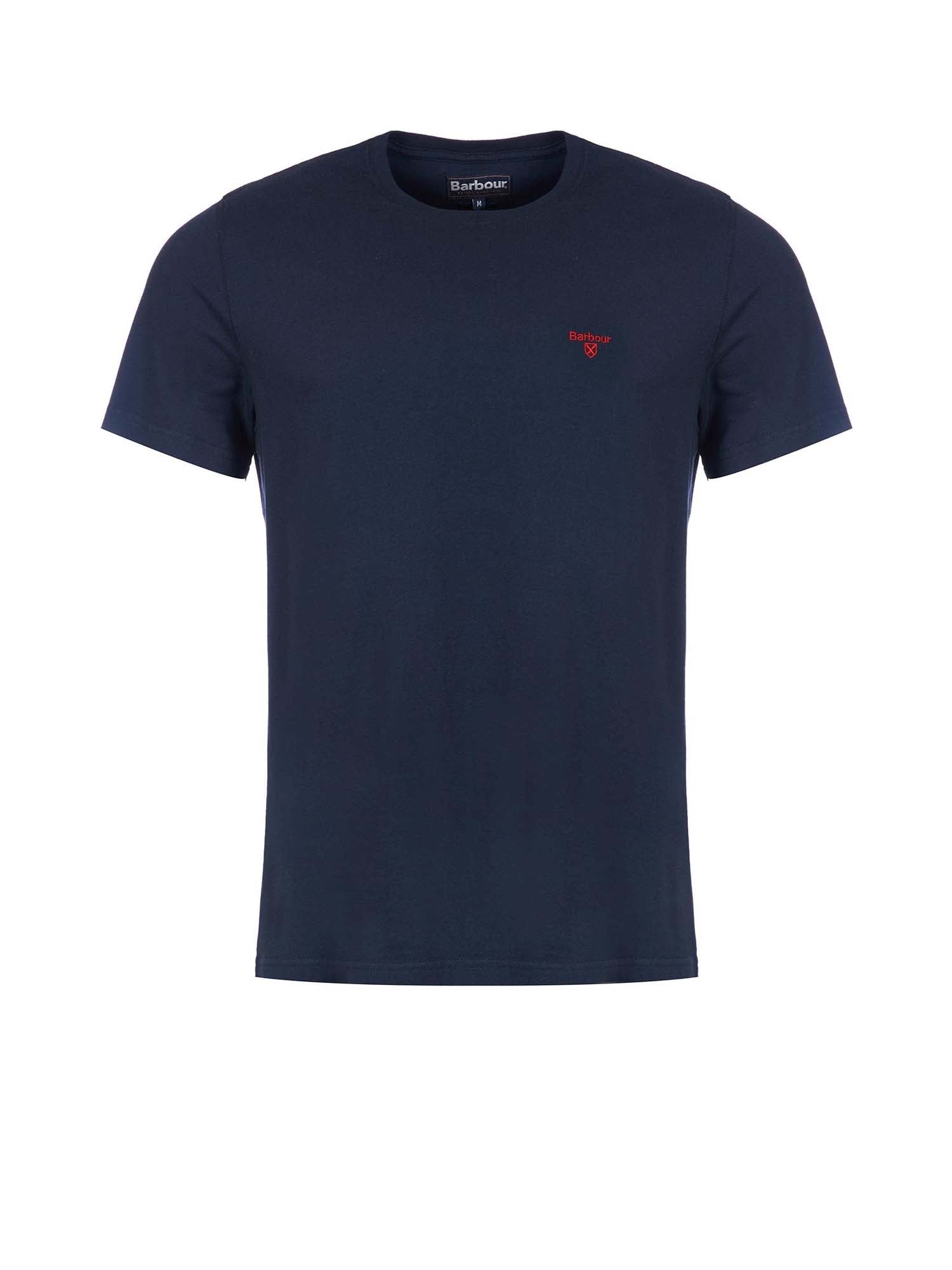 Barbour T-shirt sportiva Essential Blu