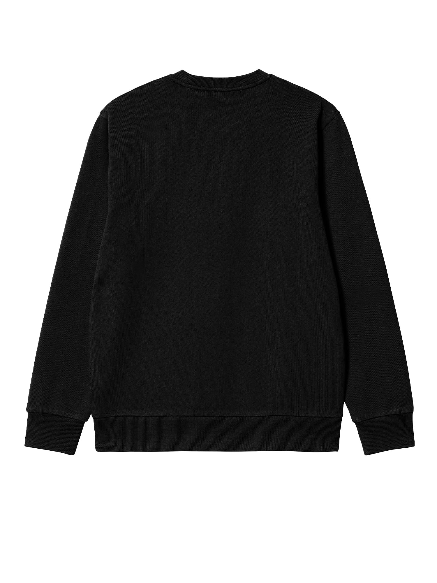 Carhartt Wip Script Embroidery Sweat Nero