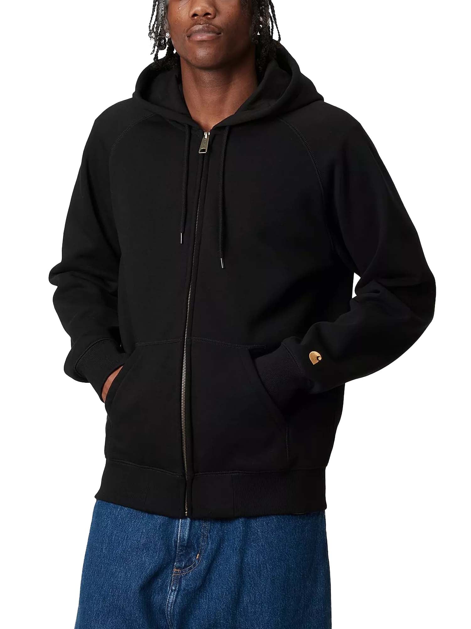 Carhartt Wip Hooded Chase Jacket Nero