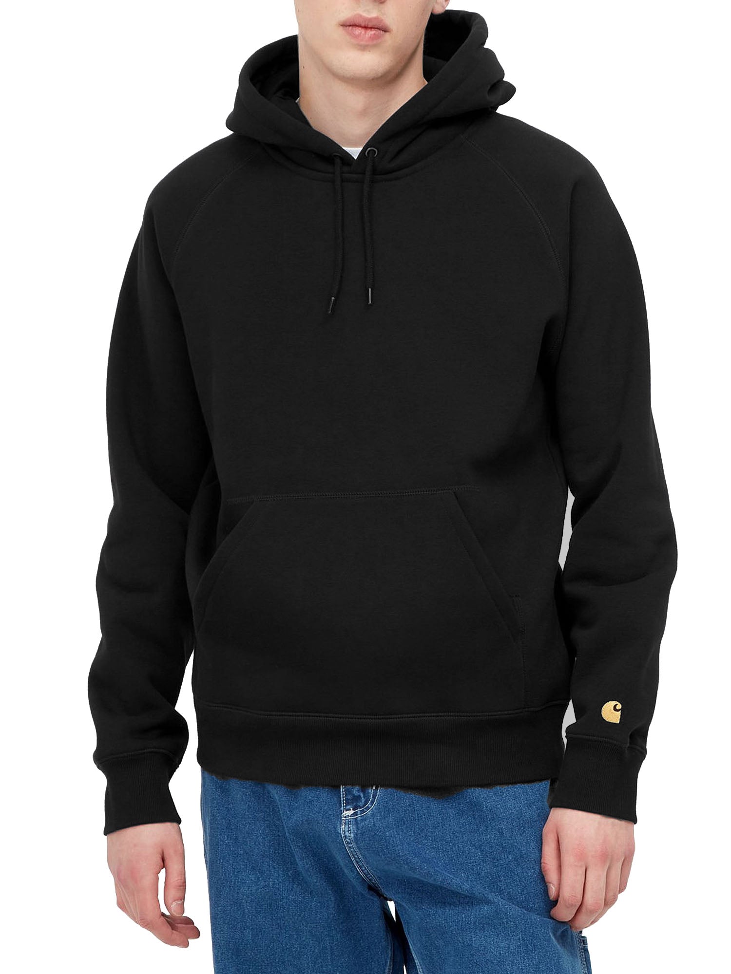 Carhartt Wip Hooded Chase Sweatshirt Nero
