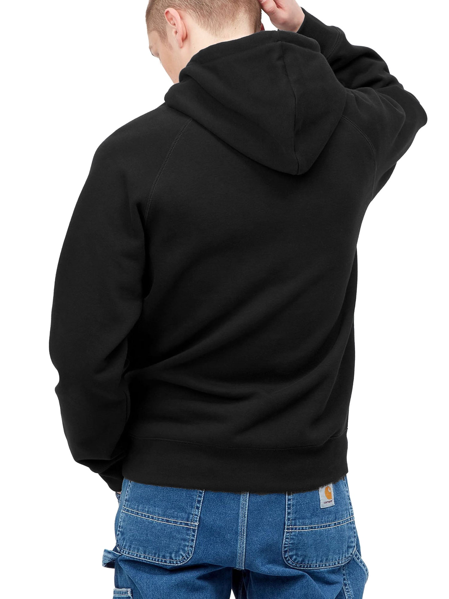 Carhartt Wip Hooded Chase Sweatshirt Nero