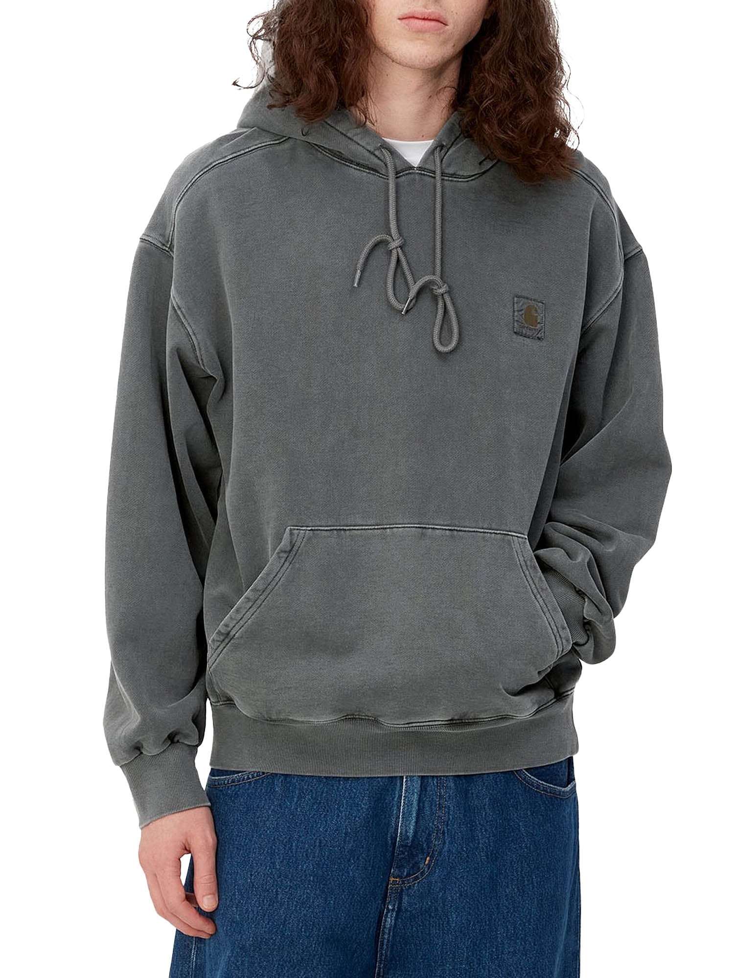 Carhartt Wip Hooded Vista Sweat Grigio