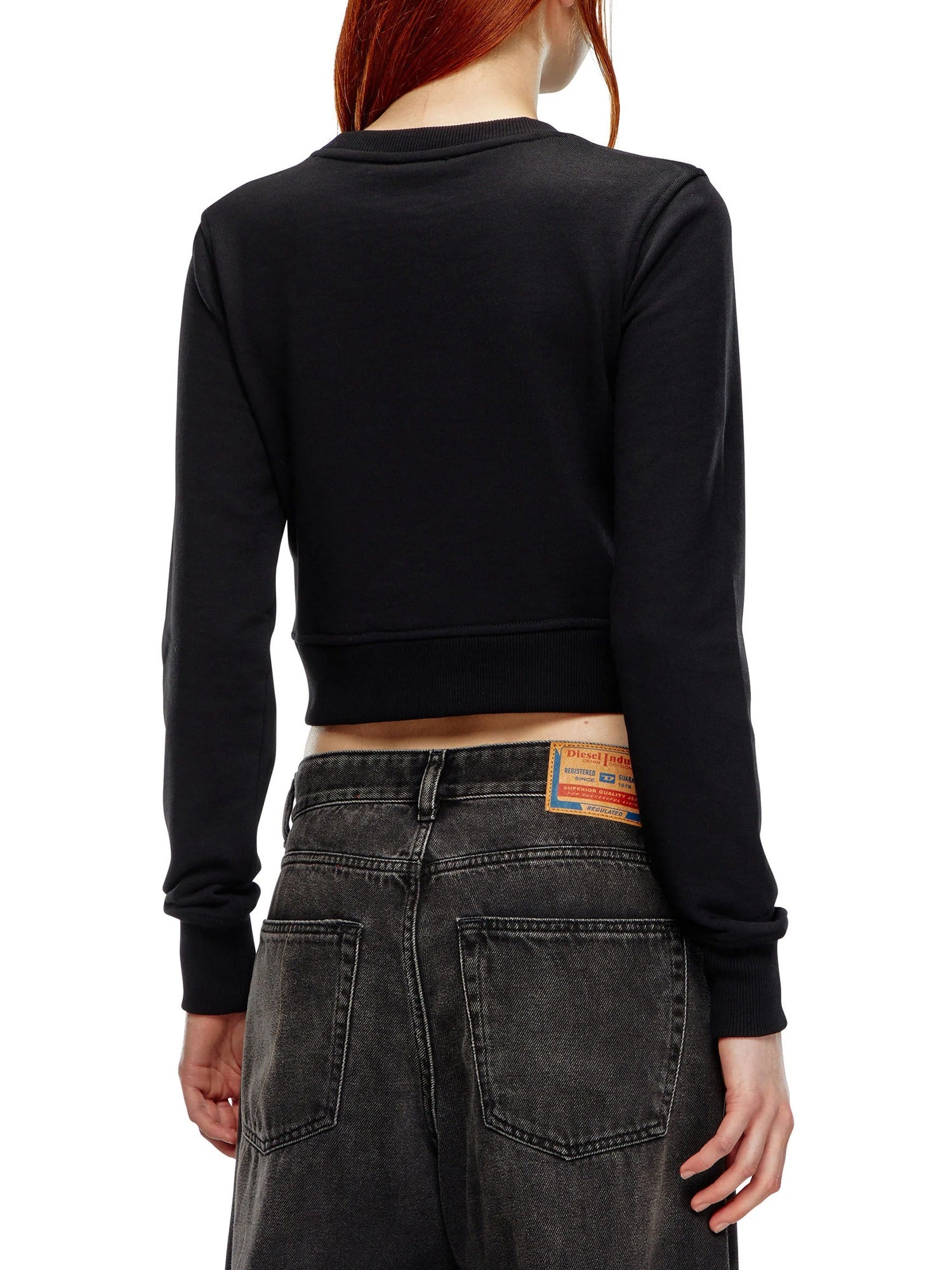 Diesel Felpa F-Slimmy Od Nero