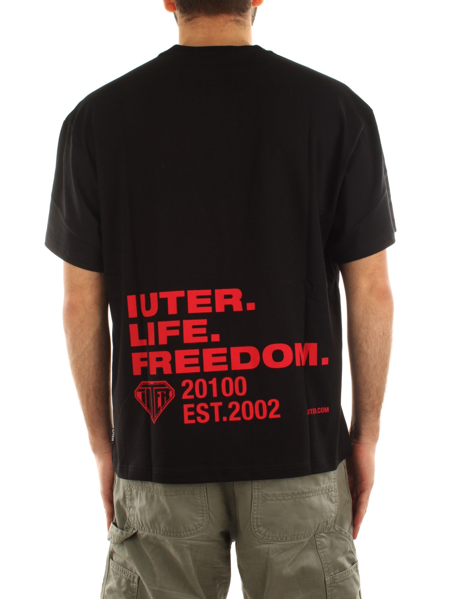 Iuter Freedom Tee Nero