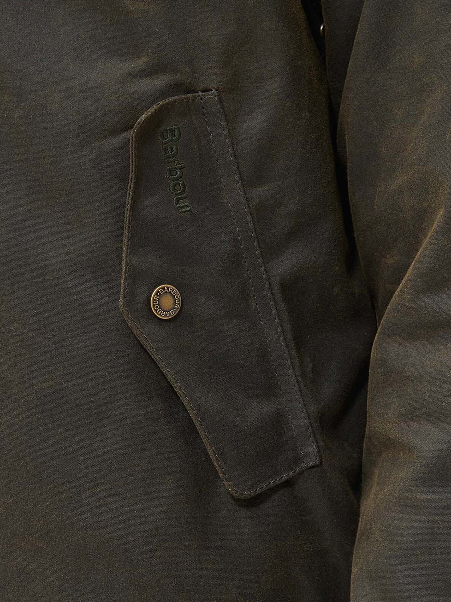Baracuta Giacca cerata Porton Barbour x Baracuta Verde