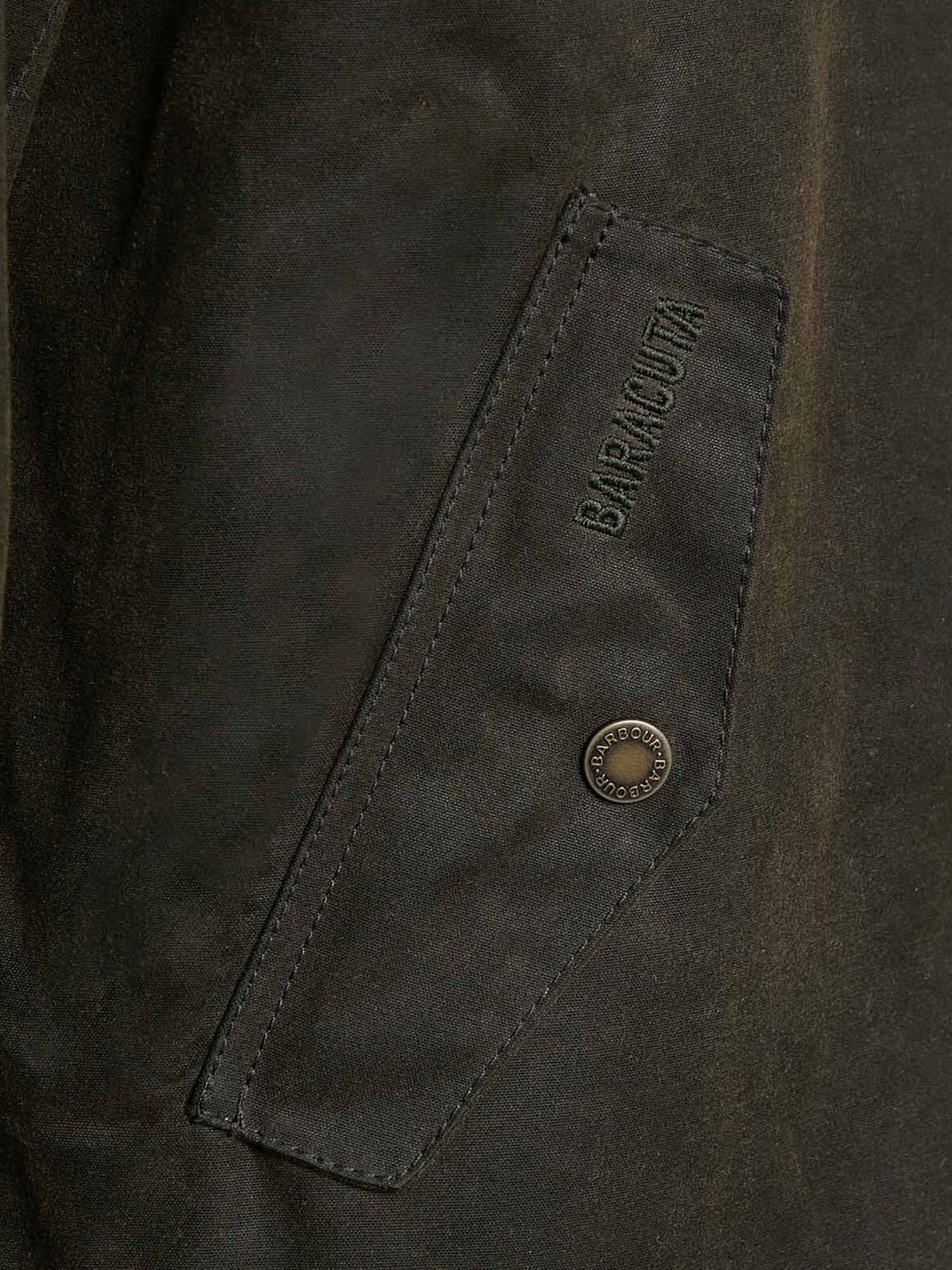 Baracuta Giacca cerata Porton Barbour x Baracuta Verde