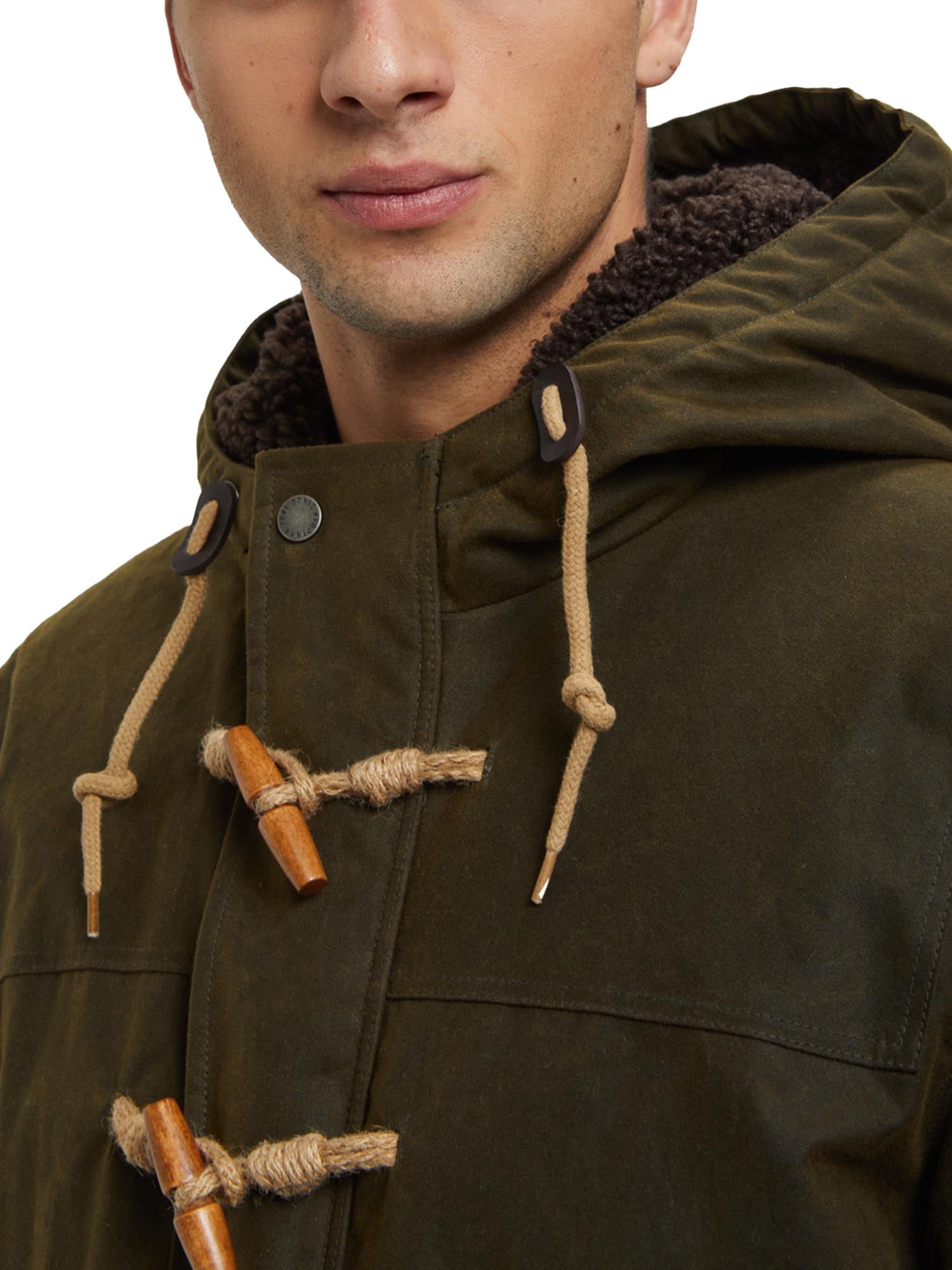 Baracuta Giacca cerata Duffle Coat Verde