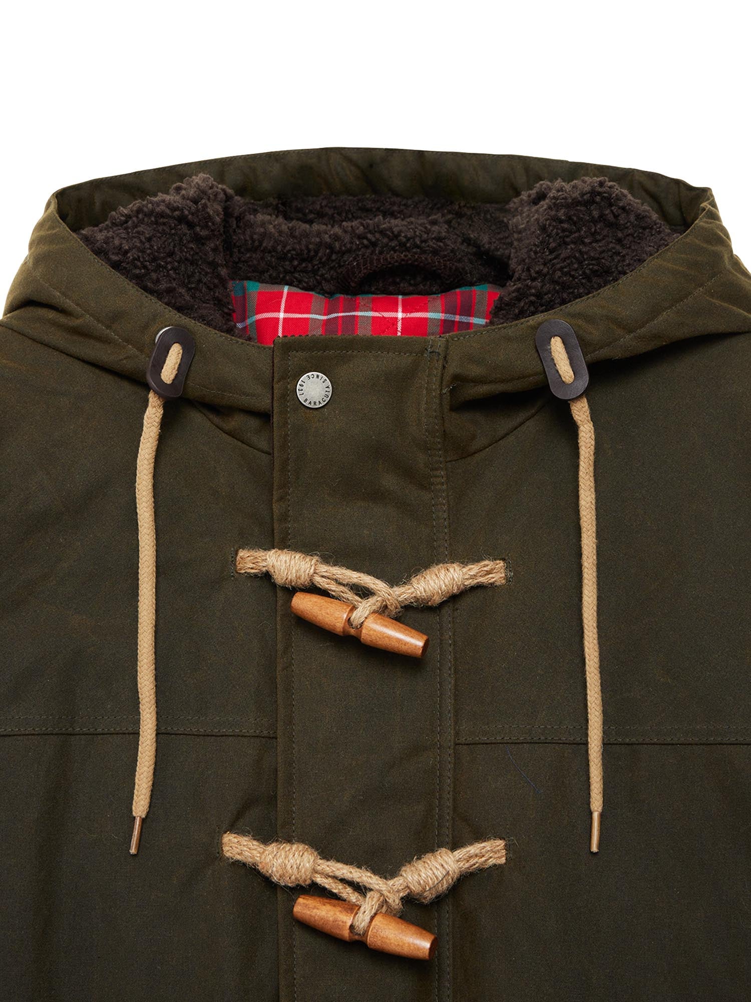 Baracuta Giacca cerata Duffle Coat Verde