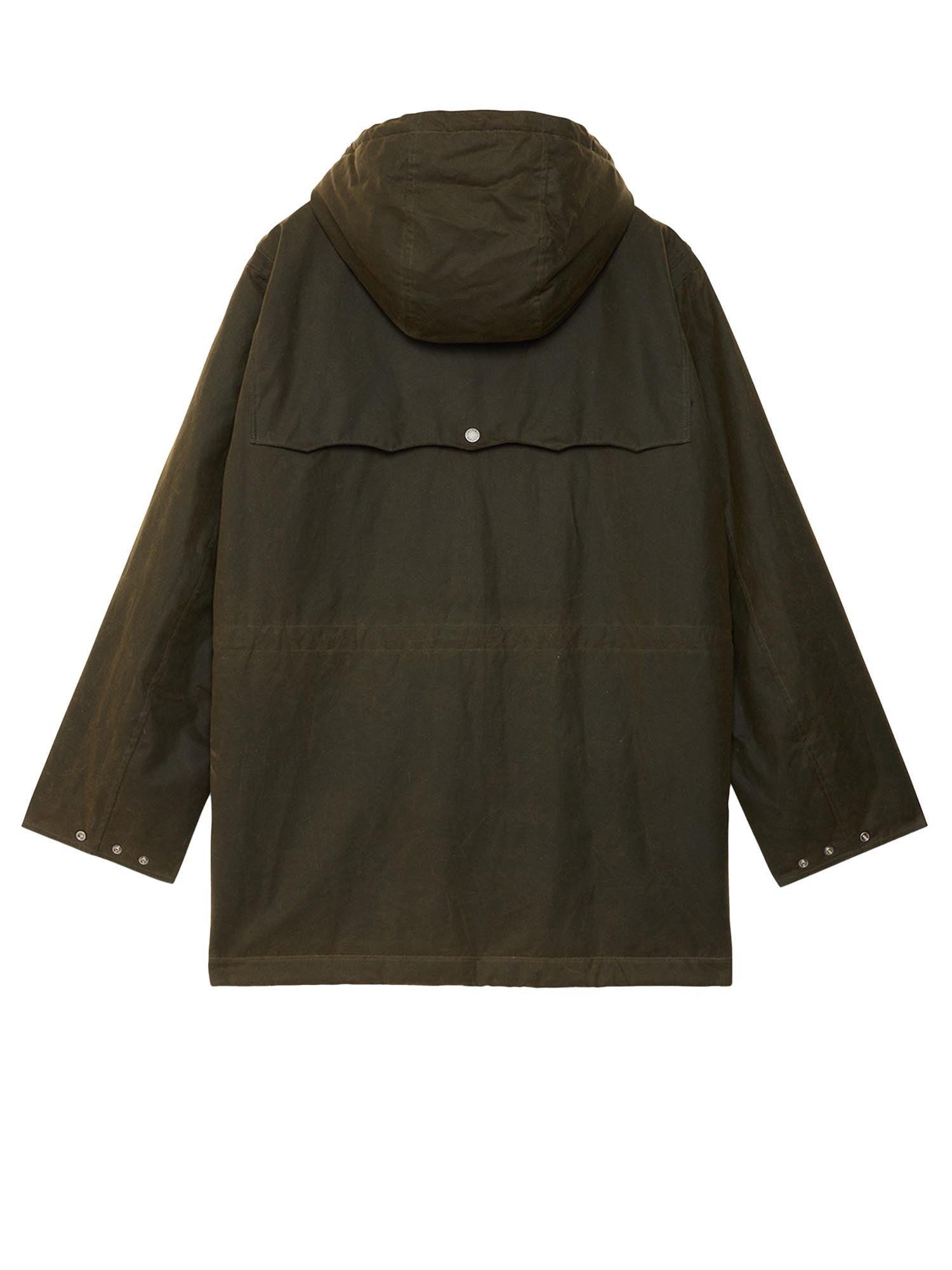 Baracuta Giacca cerata Duffle Coat Verde