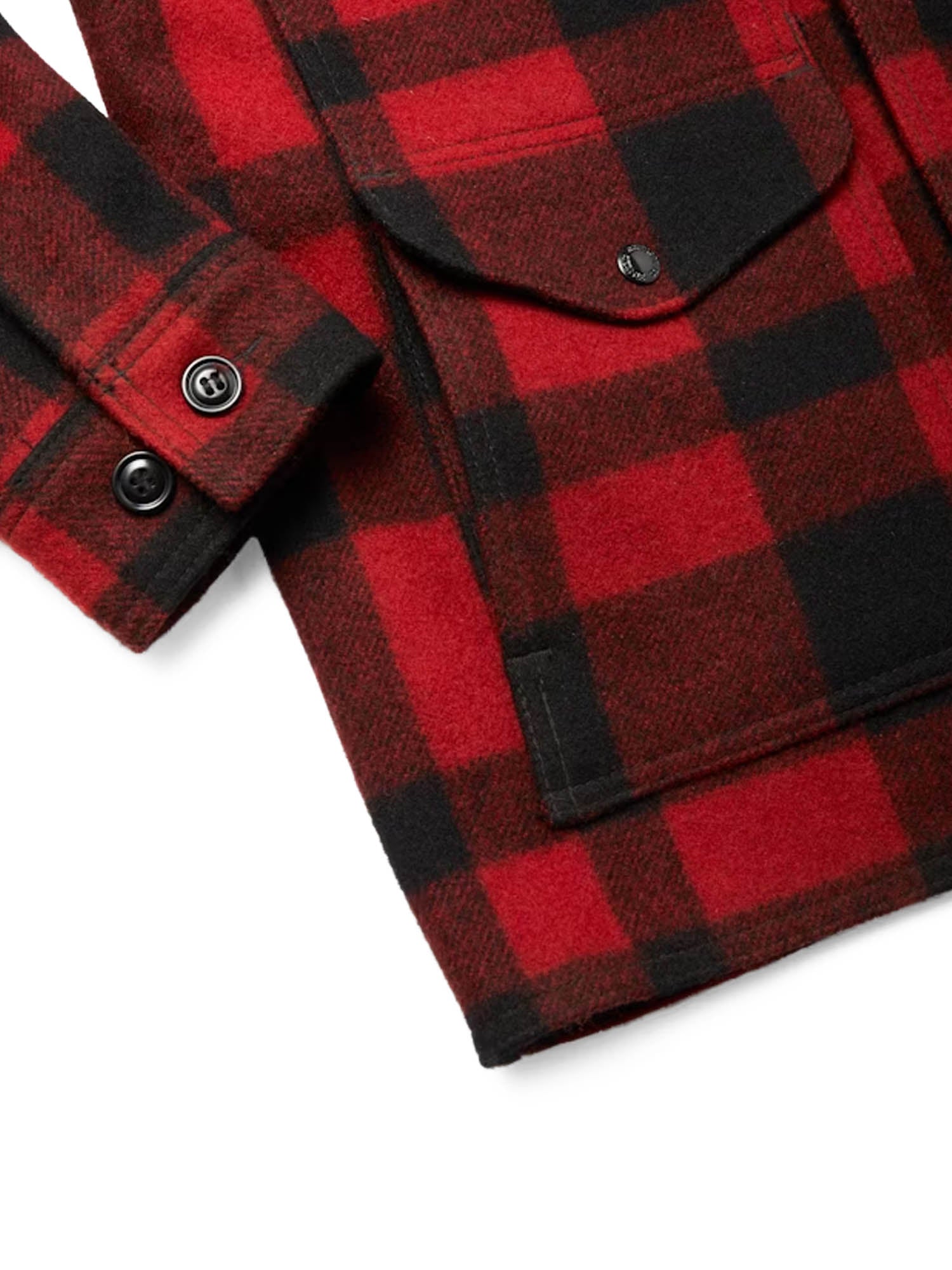 Filson Giacca Mackinaw Cruiser Rosso