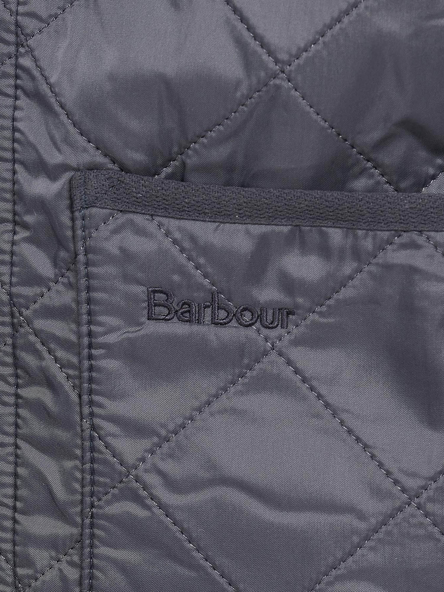 Barbour Gilet trapuntato/fodera con zip Polarquilt Blu
