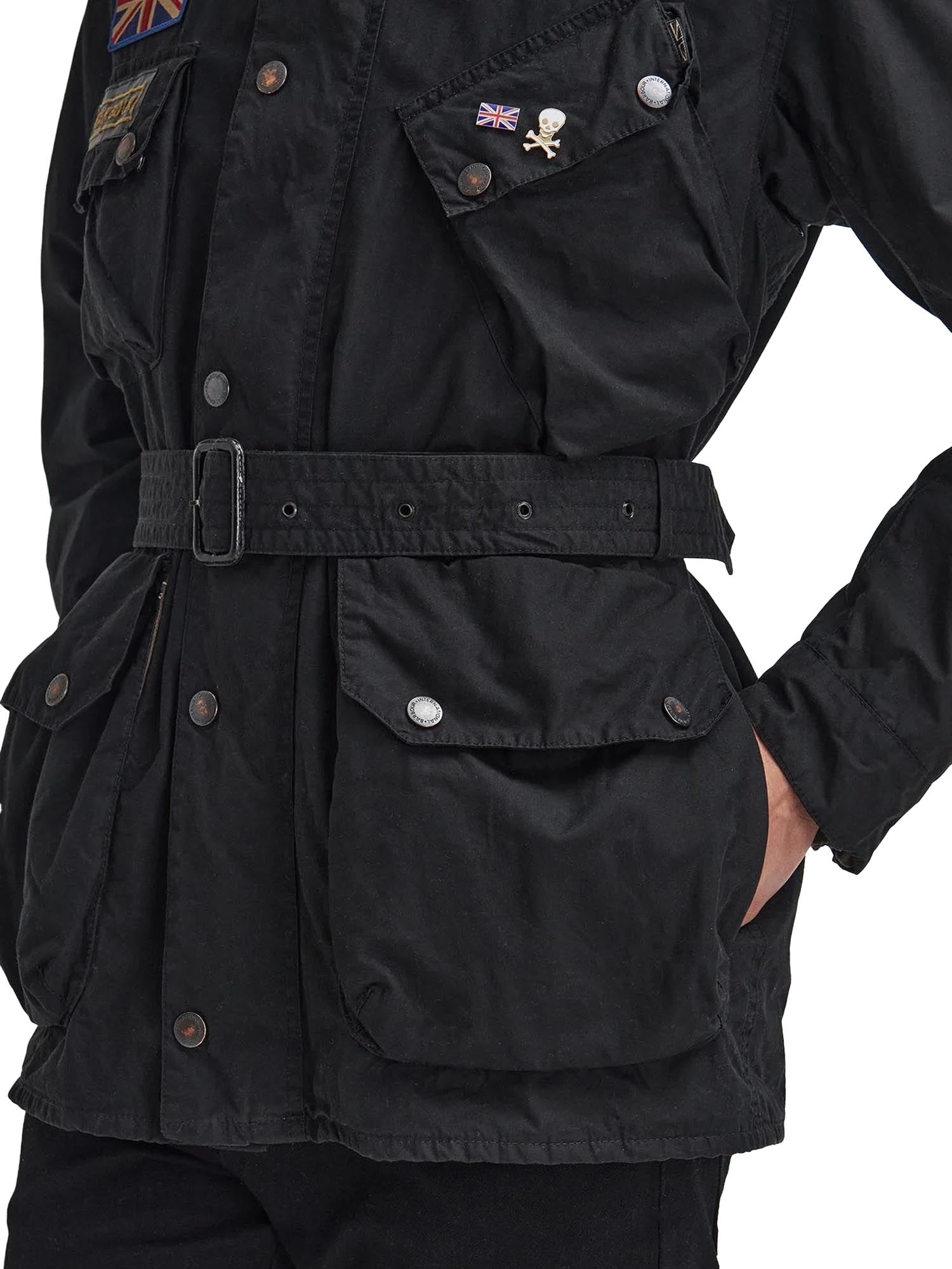 Barbour Giacca cerata Steve McQueen™ - 60° anniversario Nero