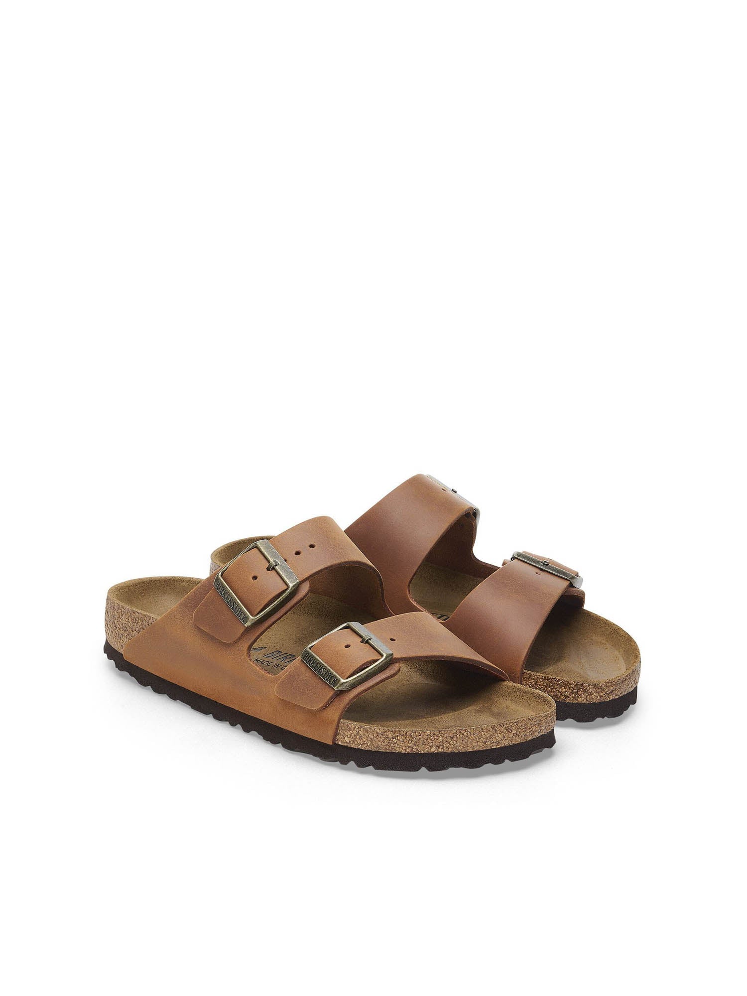 Birkenstock Arizona (Pelle oliata) Marrone