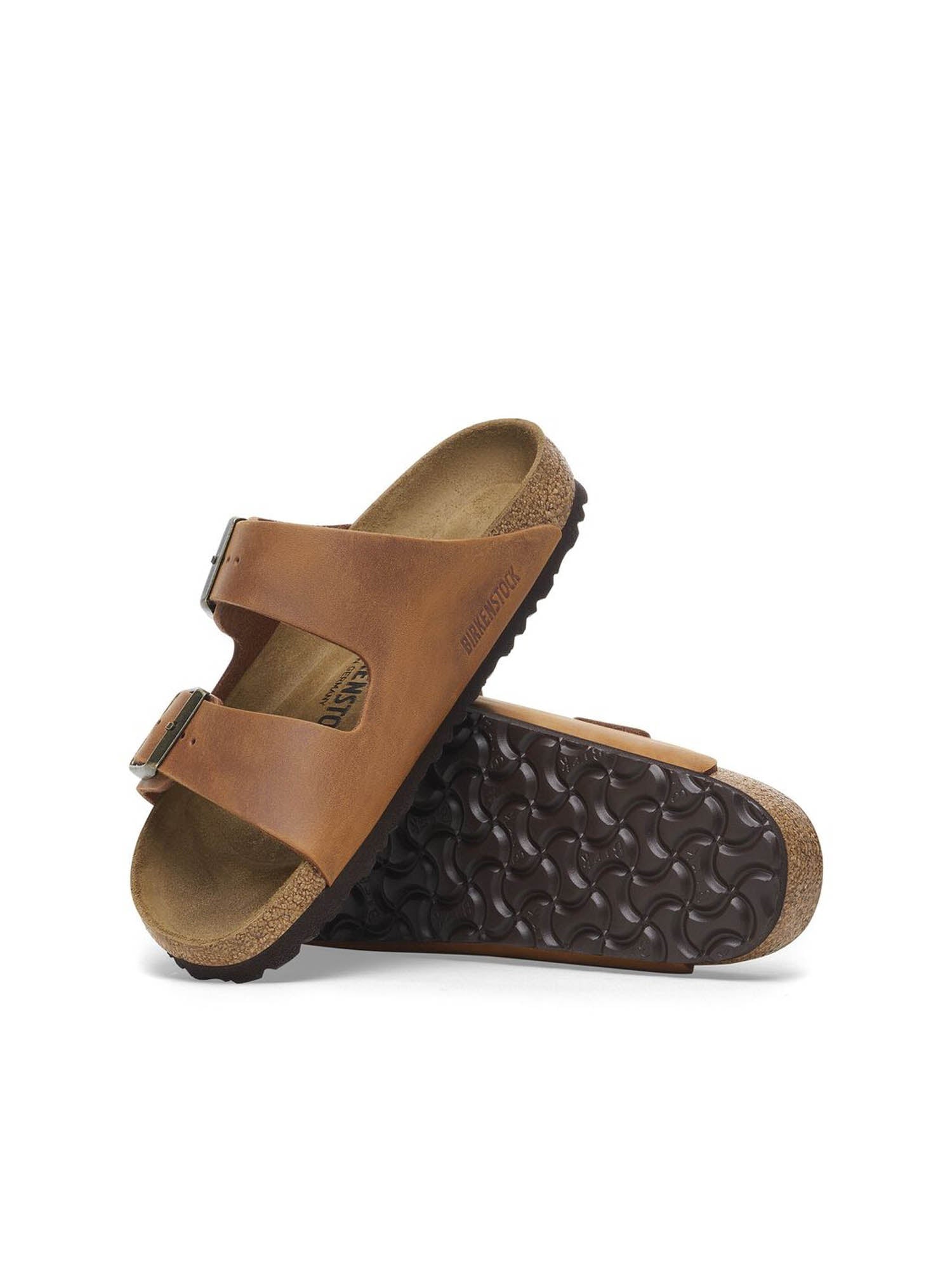 Birkenstock Arizona (Pelle oliata) Marrone