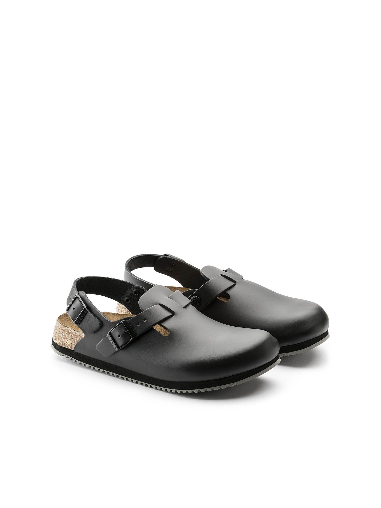 Birkenstock Tokio Super Grip (Pelle Naturale) Nero