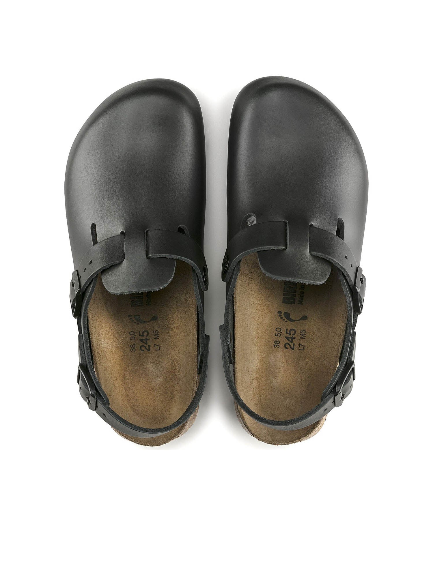 Birkenstock Tokio Super Grip (Pelle Naturale) Nero