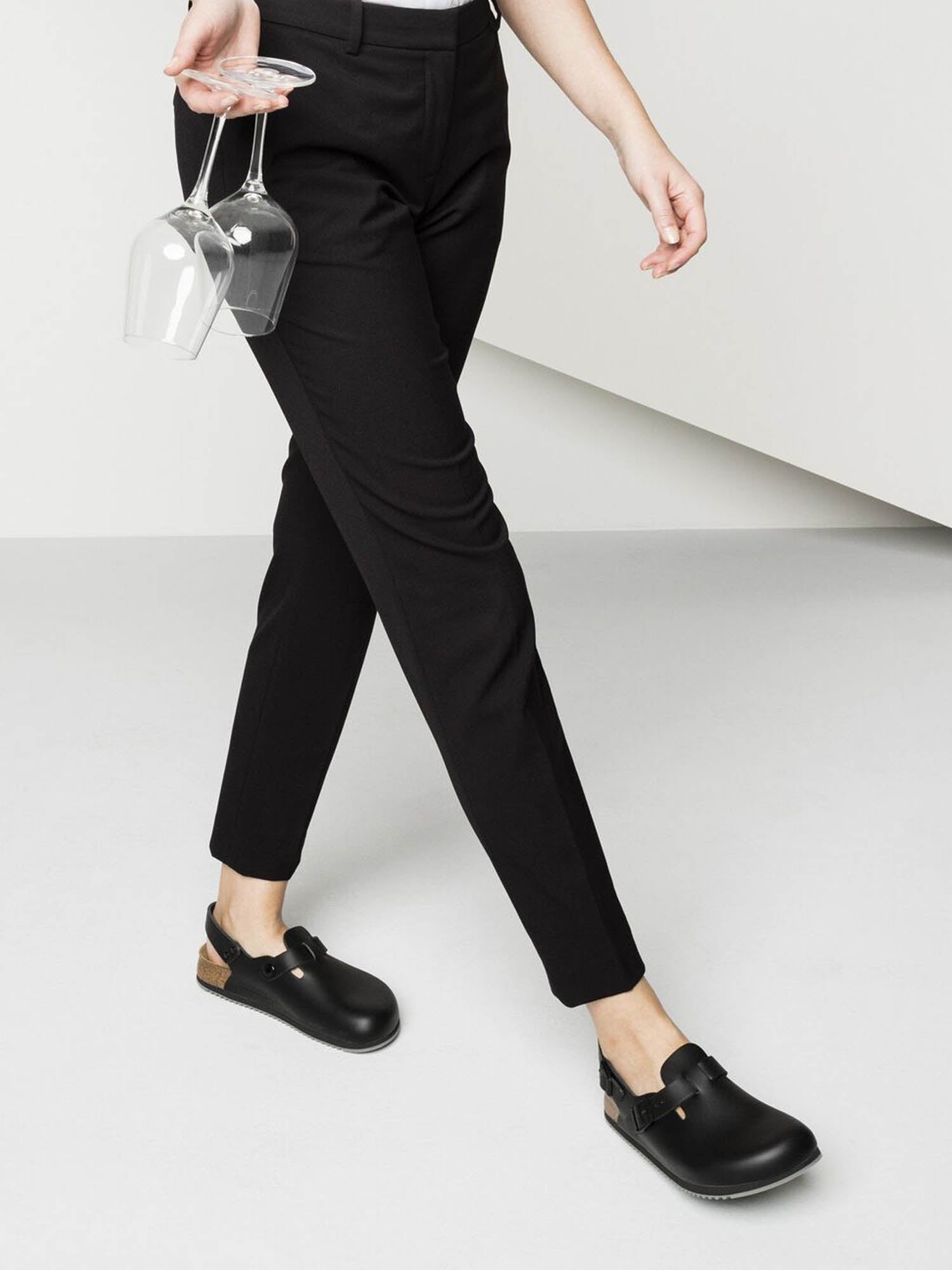 Birkenstock Tokio Super Grip (Pelle Naturale) Nero