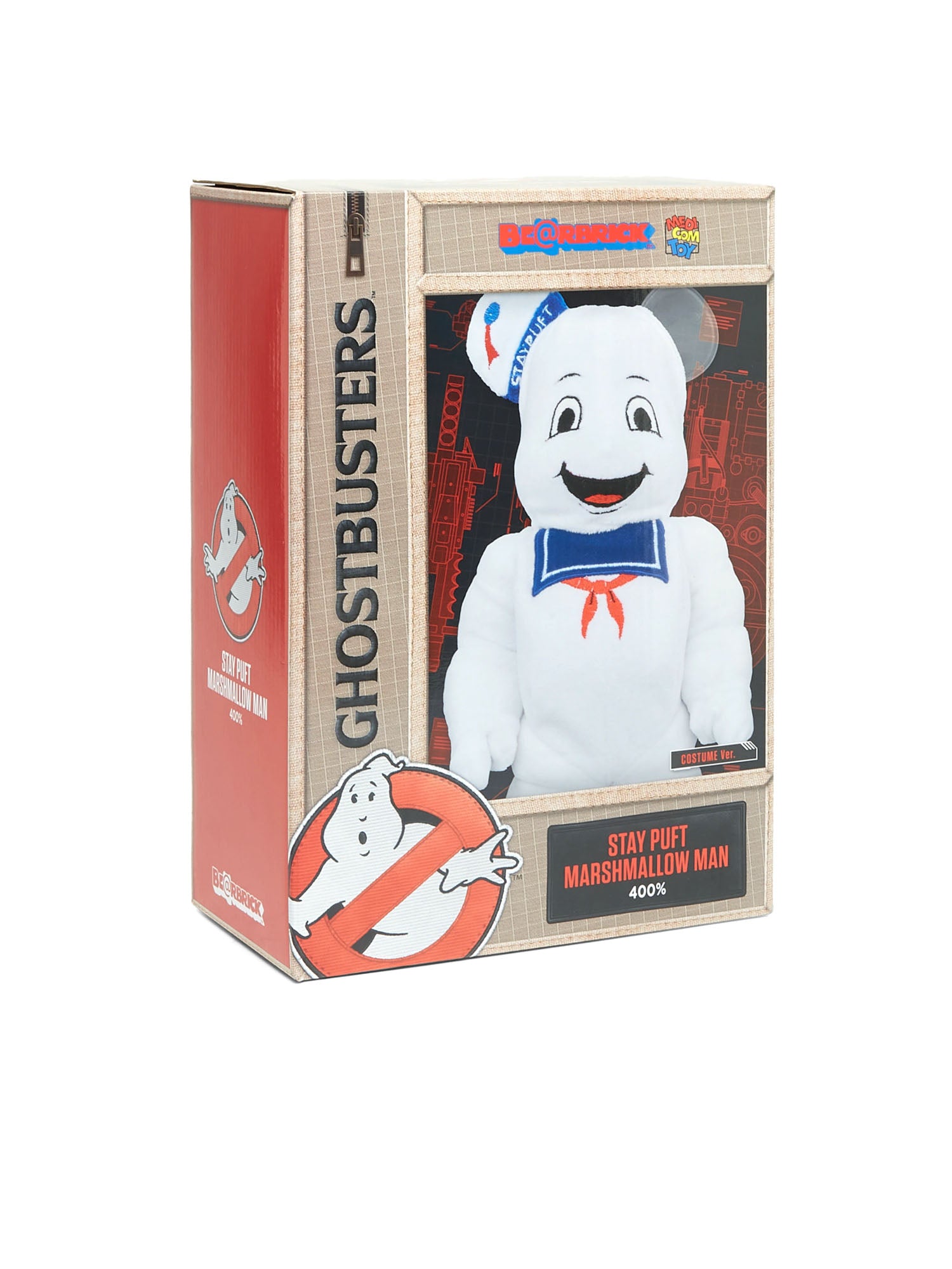 Medicom Toy Bearbrick Ghostbuster Stay Puff Marshmallow Man