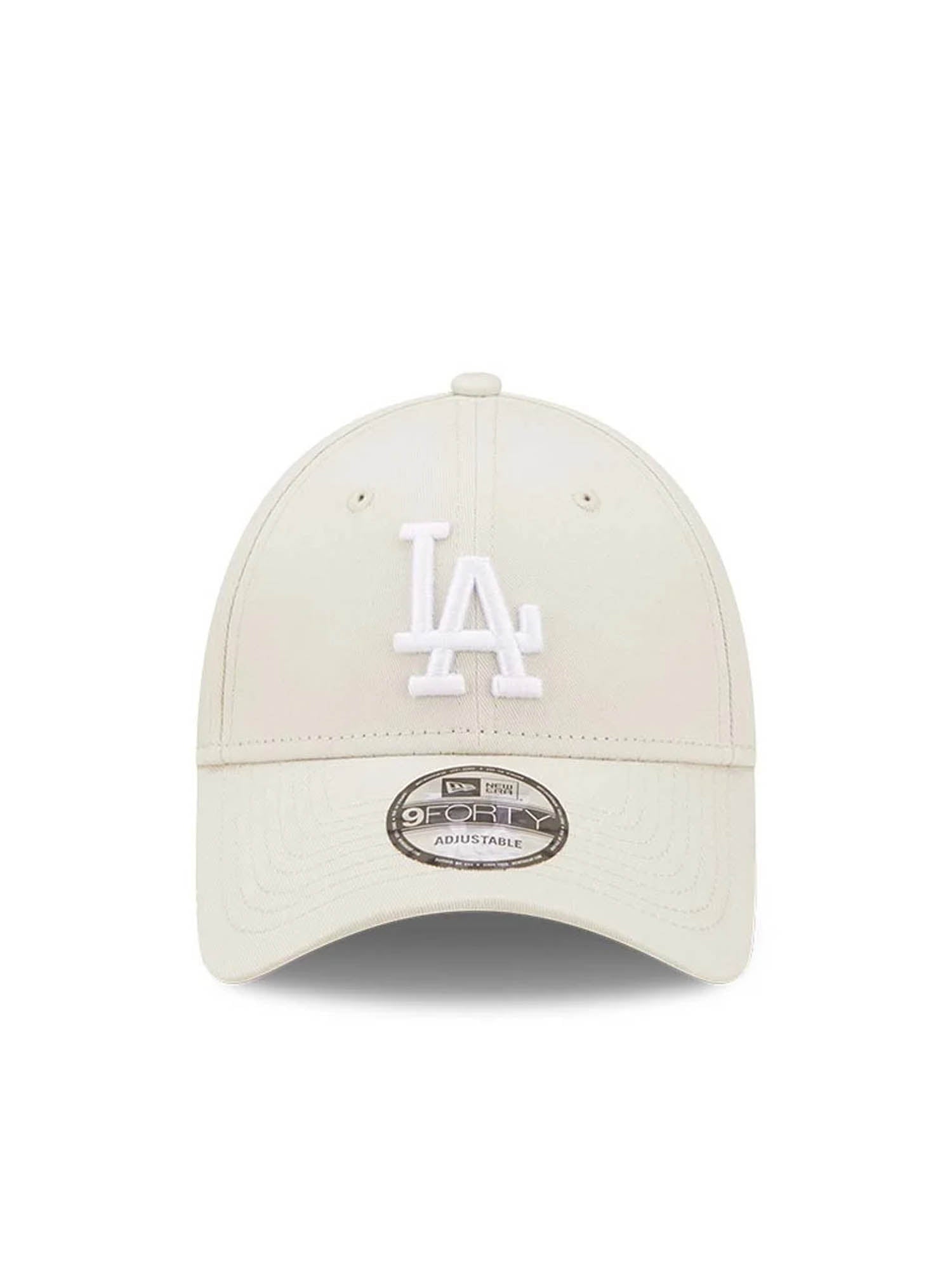 New Era Cappellino 9FORTY Regolabile LA Dodgers League Essential Bianco