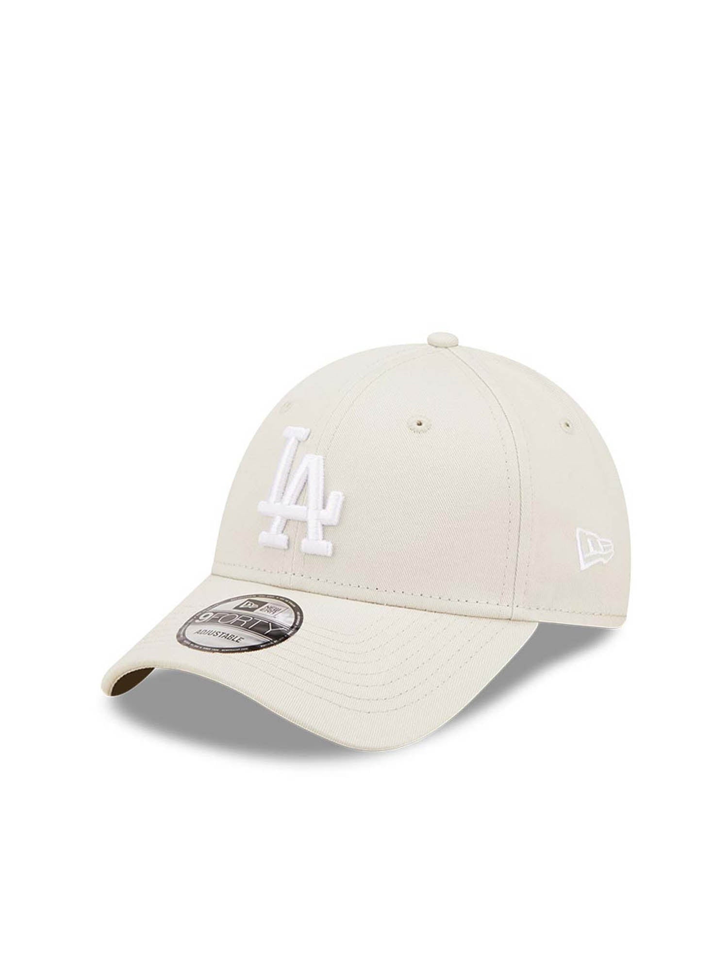 New Era Cappellino 9FORTY Regolabile LA Dodgers League Essential Bianco