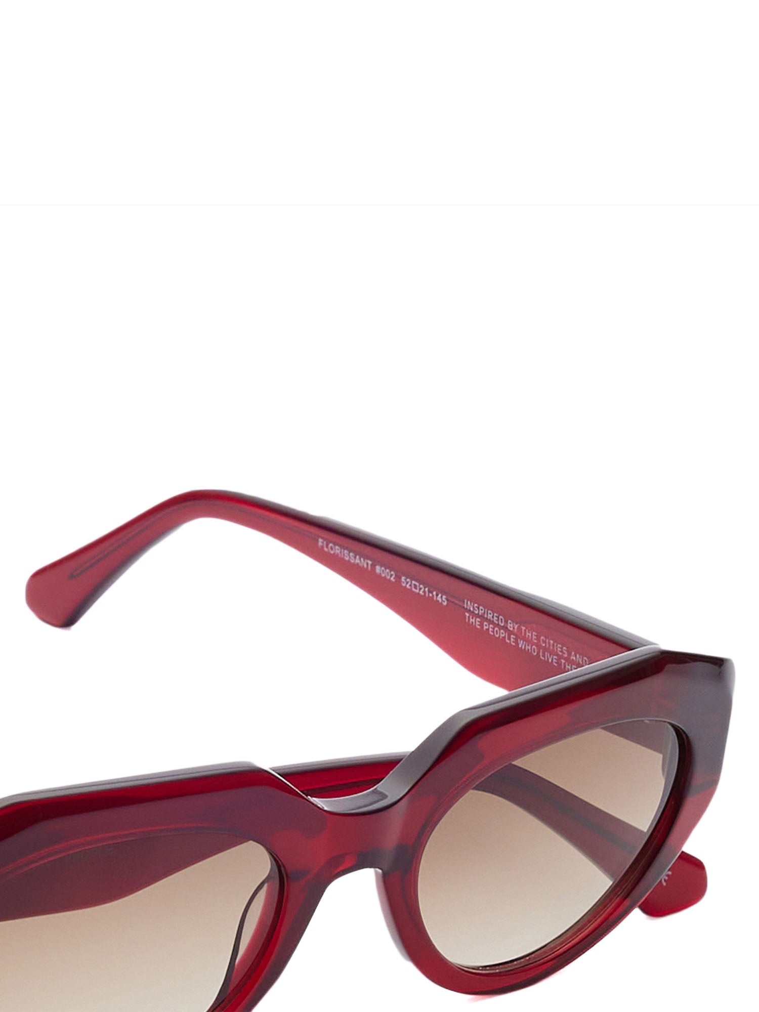 District People Florissant 002 Occhiali Da Sole Rosso