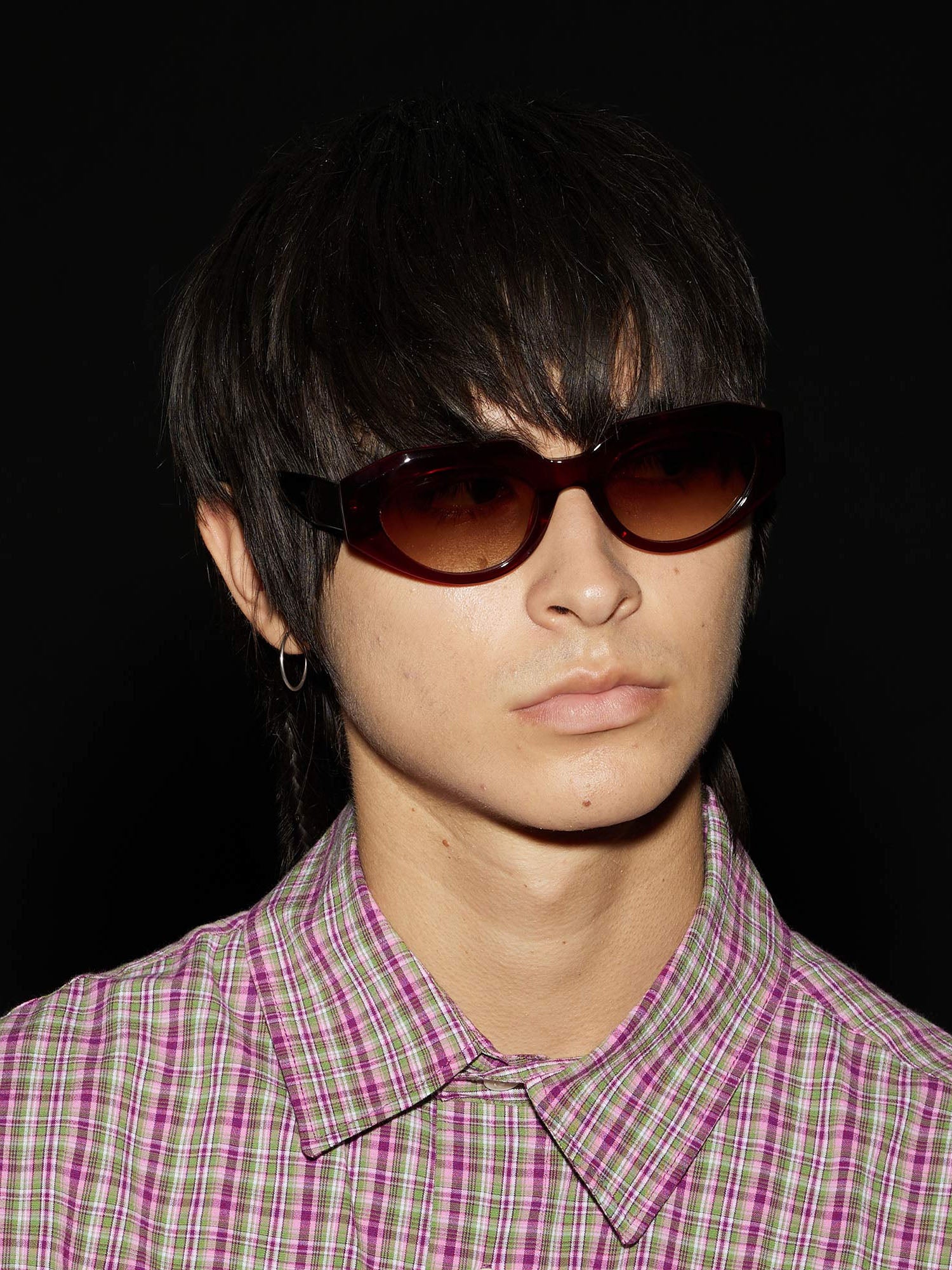 District People Florissant 002 Occhiali Da Sole Rosso