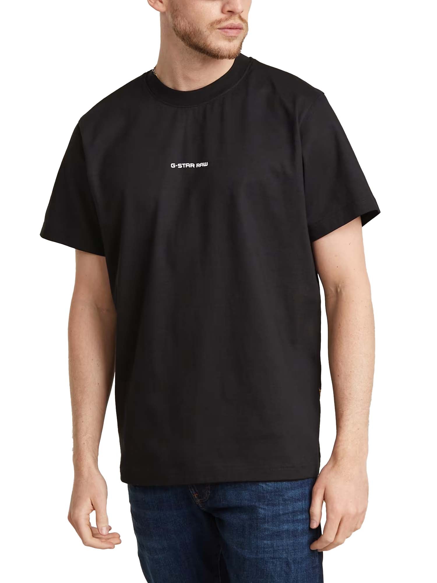 G-star T-shirt Center Chest Boxy Nero