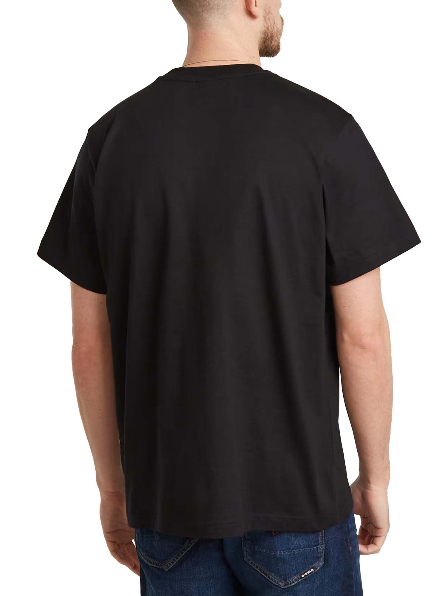 G-star T-shirt Center Chest Boxy Nero