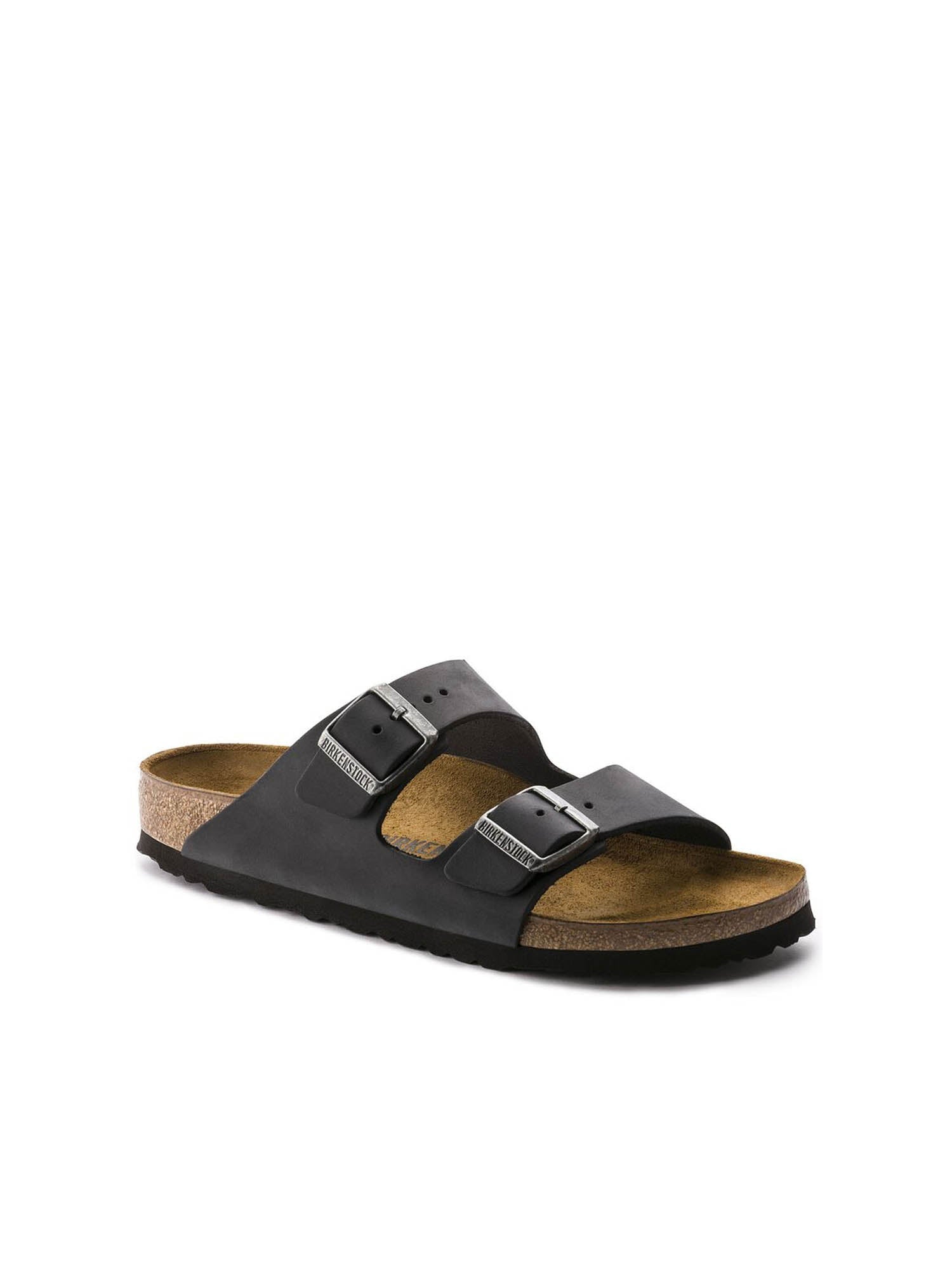 Birkenstock Arizona (Pelle oliata) Nero