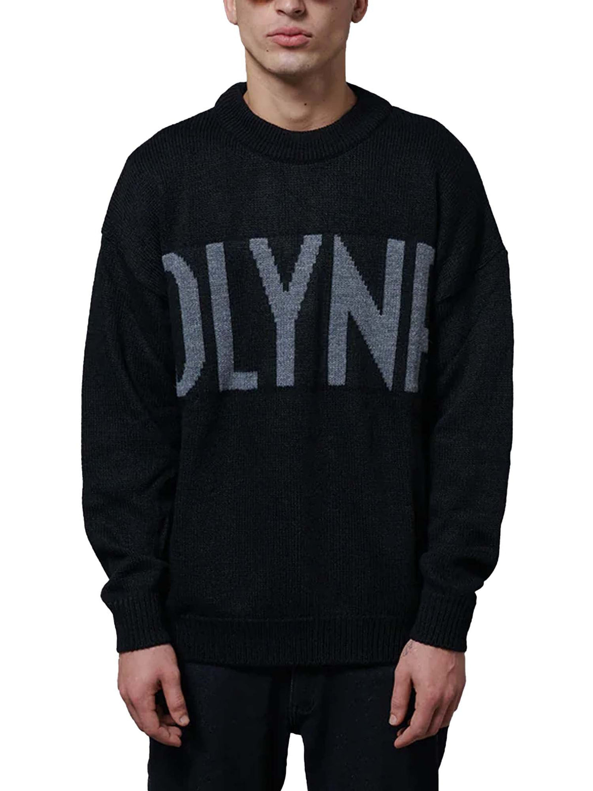 Dolly Noire Logo Sweater Nero