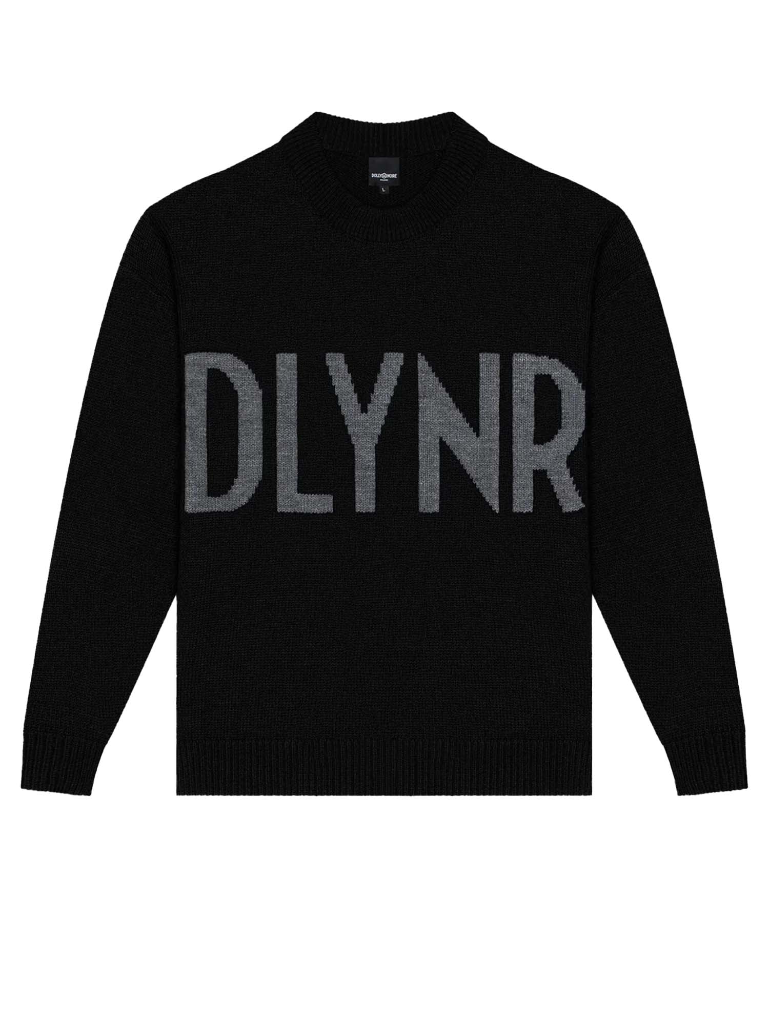 Dolly Noire Logo Sweater Nero
