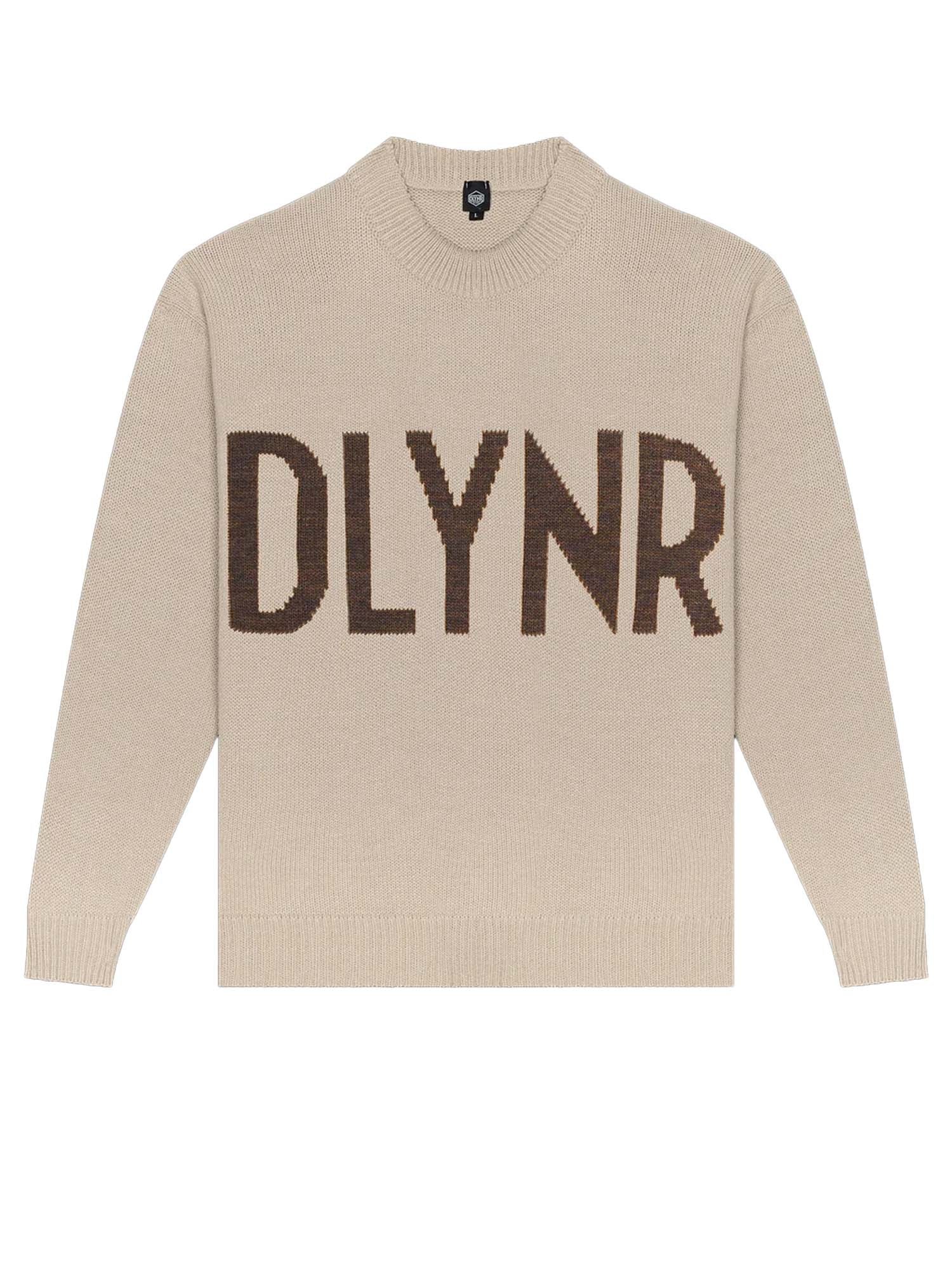 Dolly Noire Logo Sweater Beige