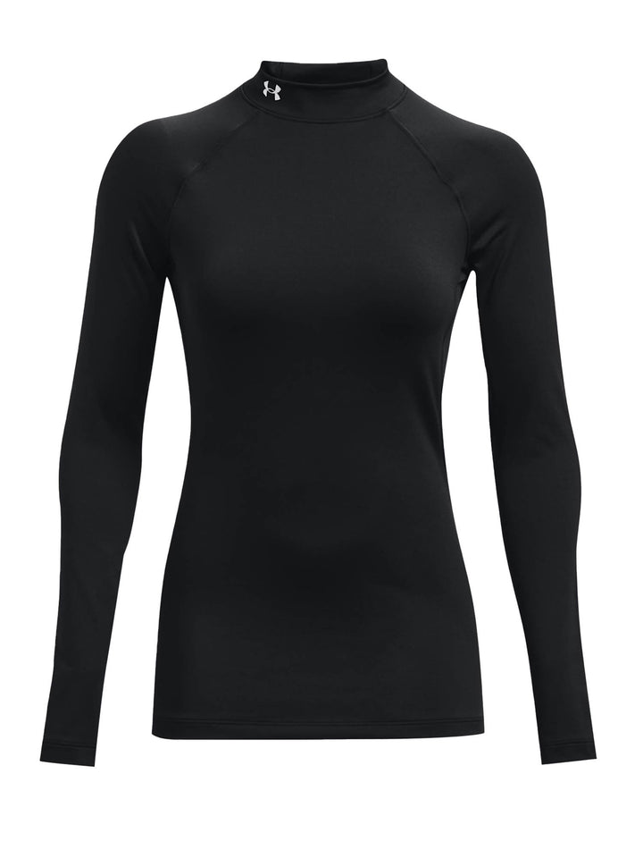 Under Armour Lupetto ColdGear® Authentics Mock Neck Nero