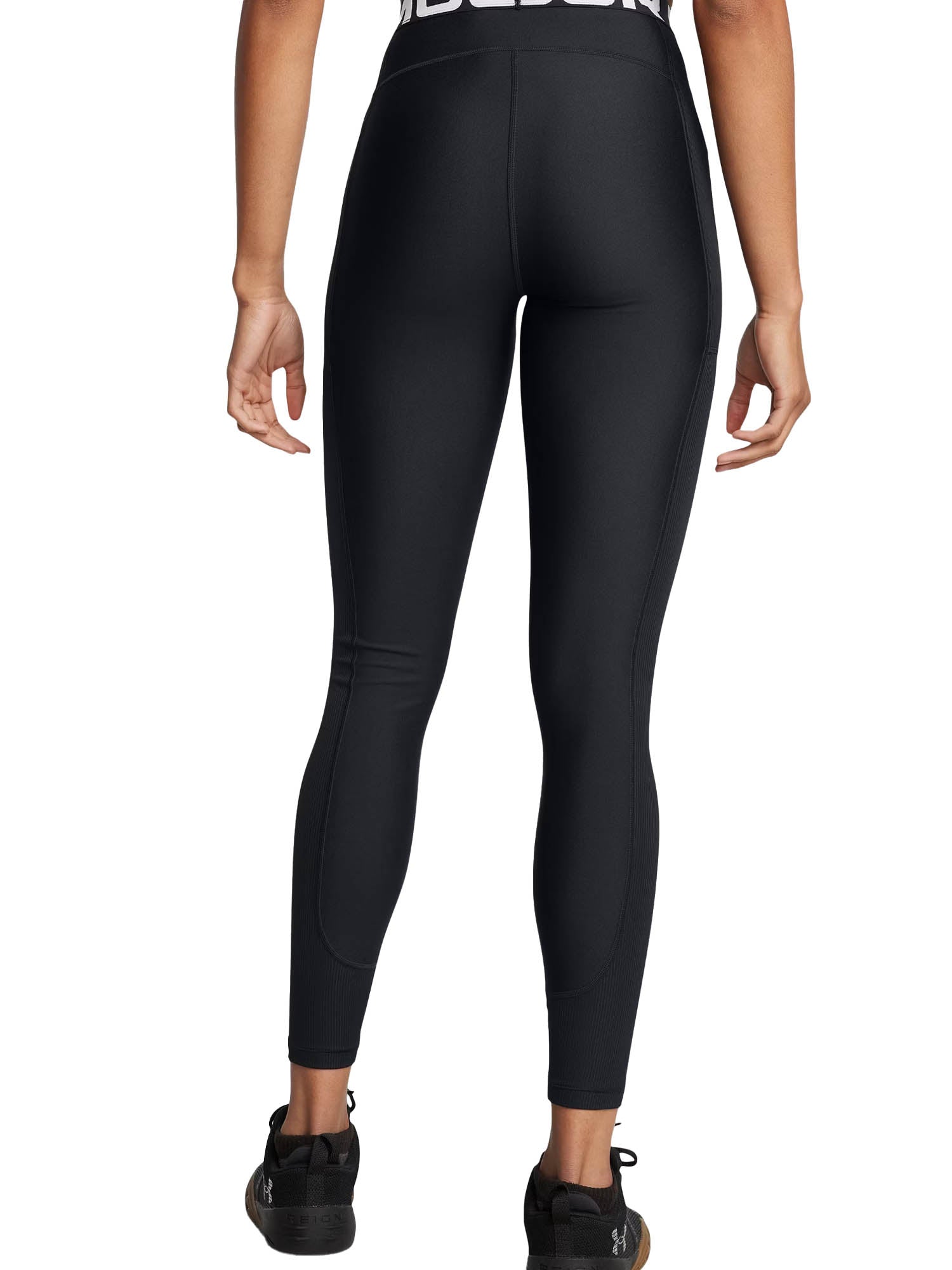 Under Armour Leggings HeatGear® Rib Nero