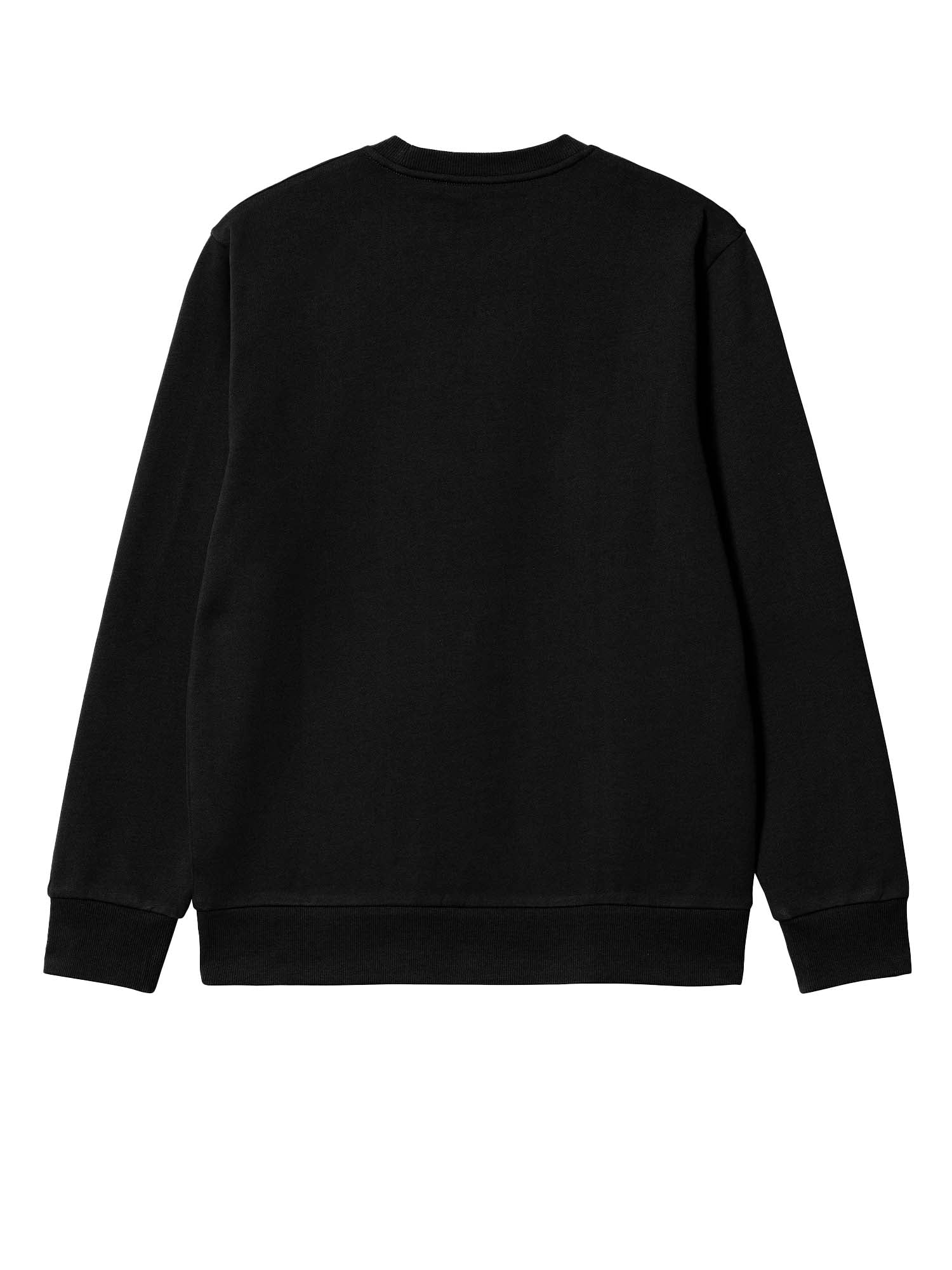 Carhartt Wip Script Embroidery Sweatshirt Nero